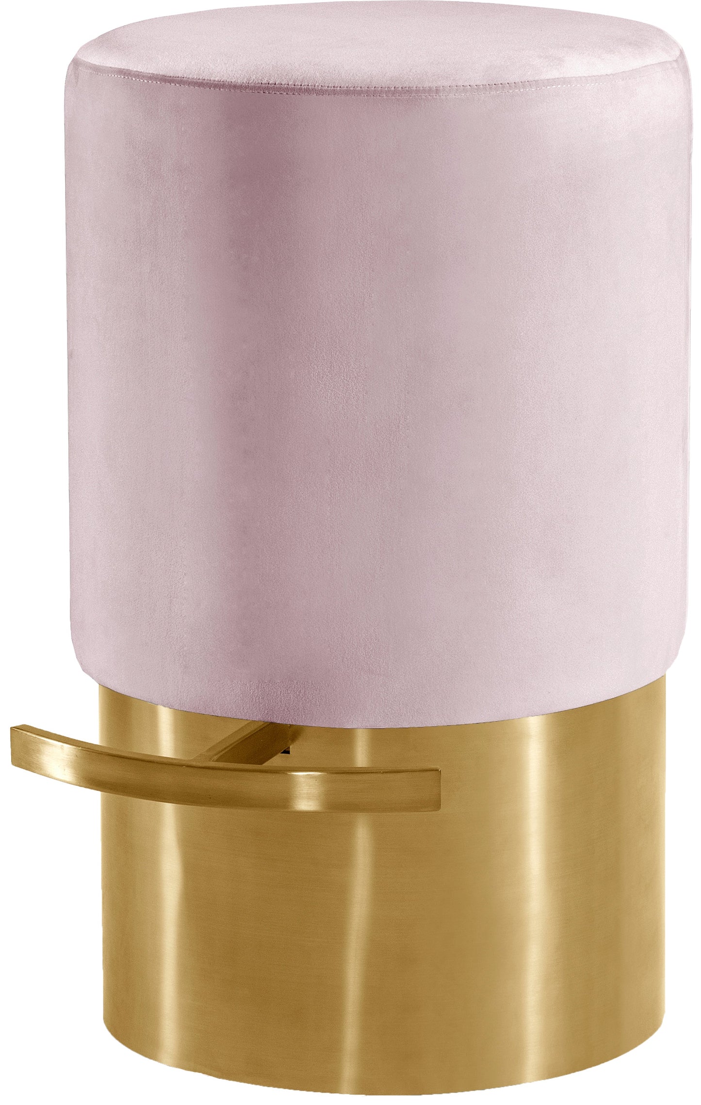 Liv Black Velvet Stool - Furniture Depot (7679017156856)