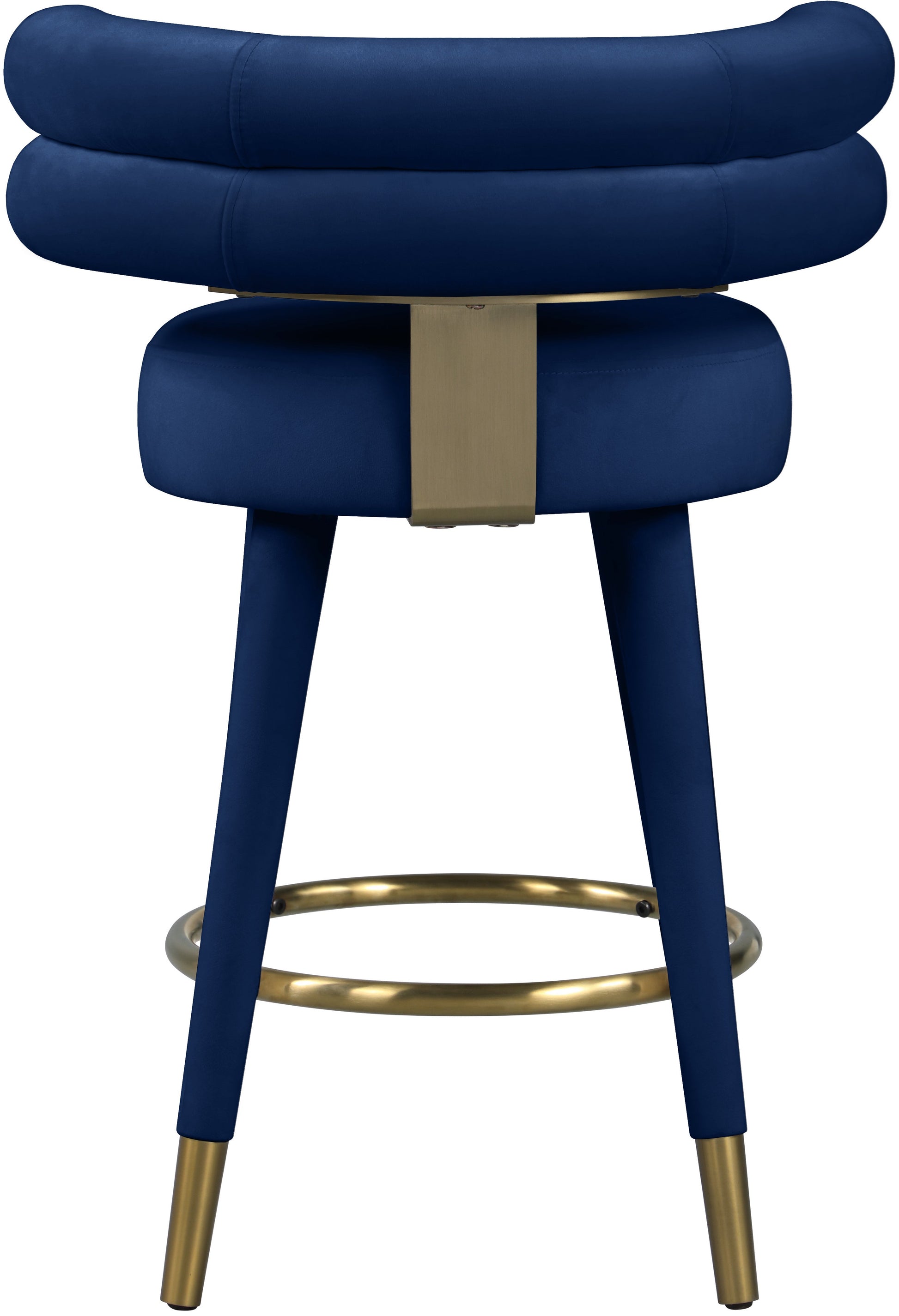 Fitzroy Velvet Counter Stool - Furniture Depot (7679017189624)