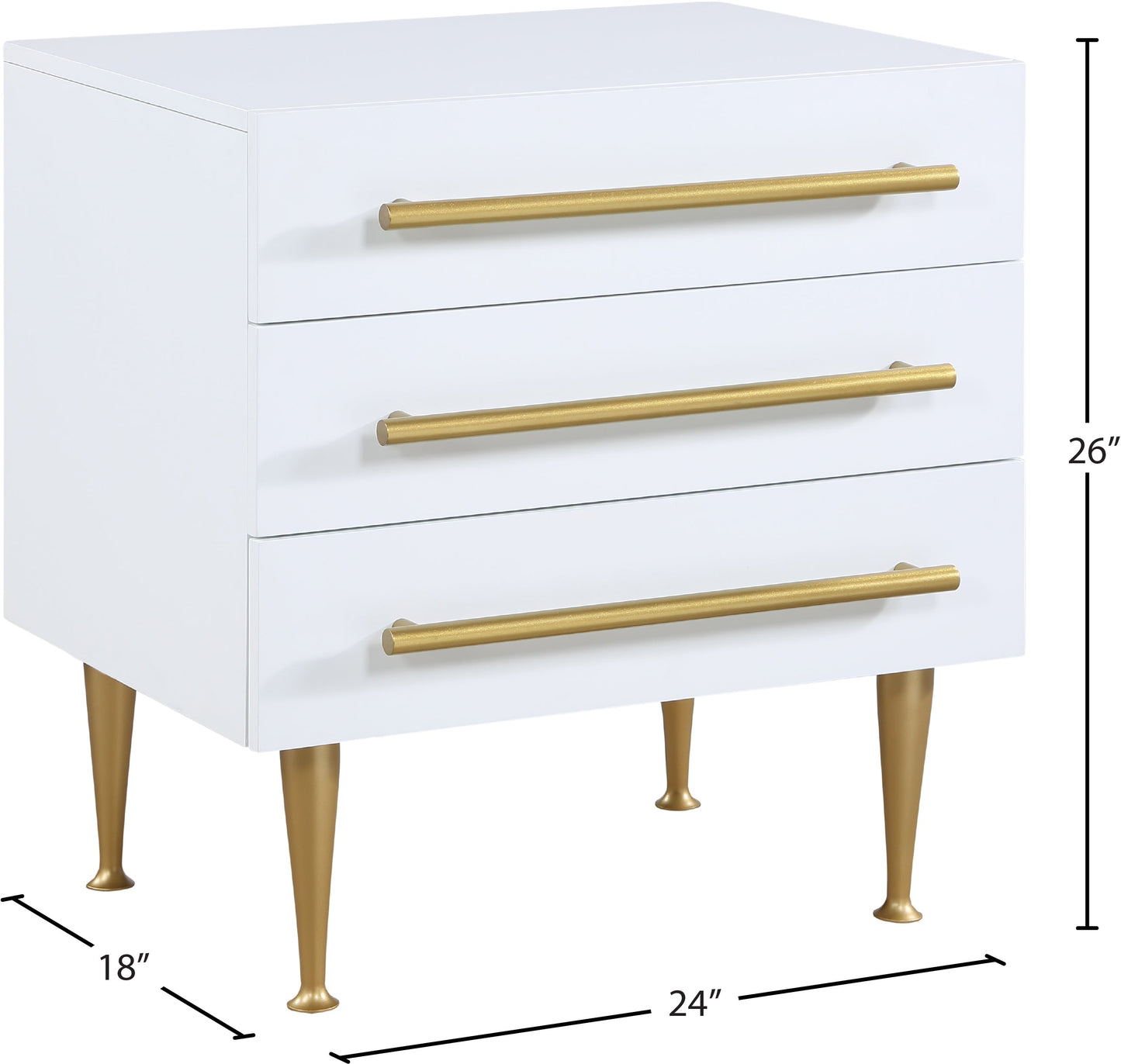 Marisol Night Stand - Furniture Depot (7679018139896)