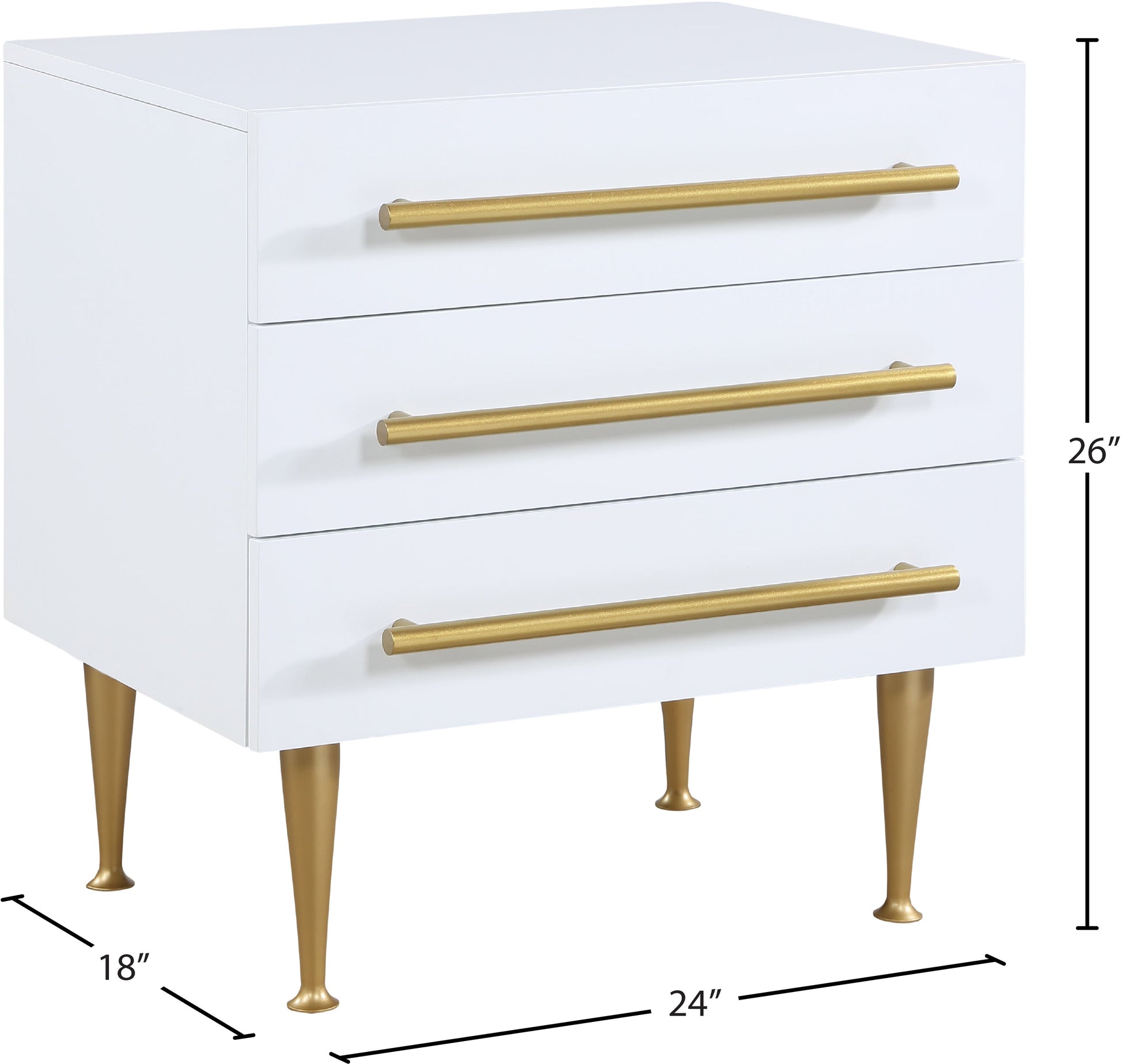 Marisol Night Stand - Furniture Depot (7679018139896)