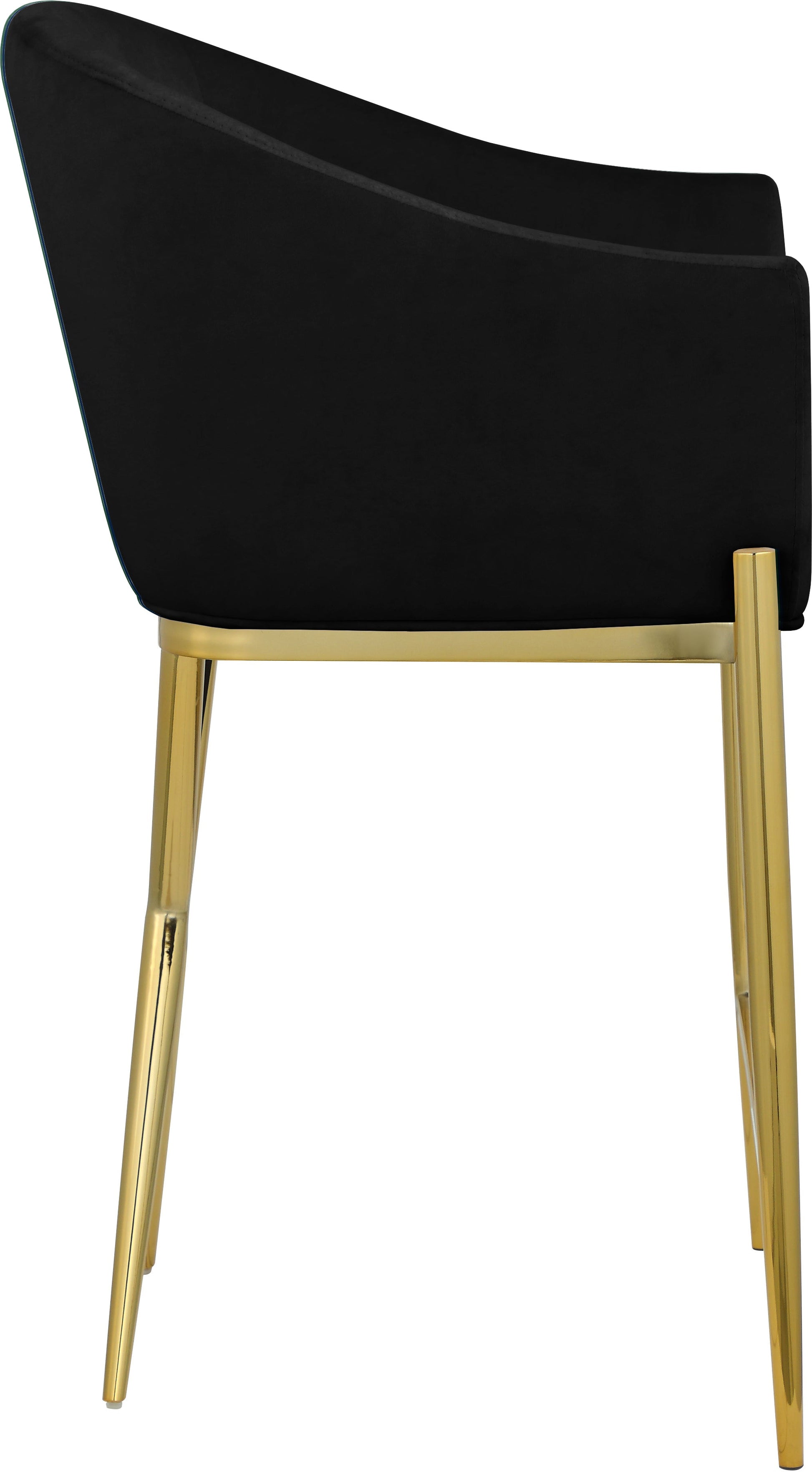 Xavier Velvet Counter Stool - Furniture Depot