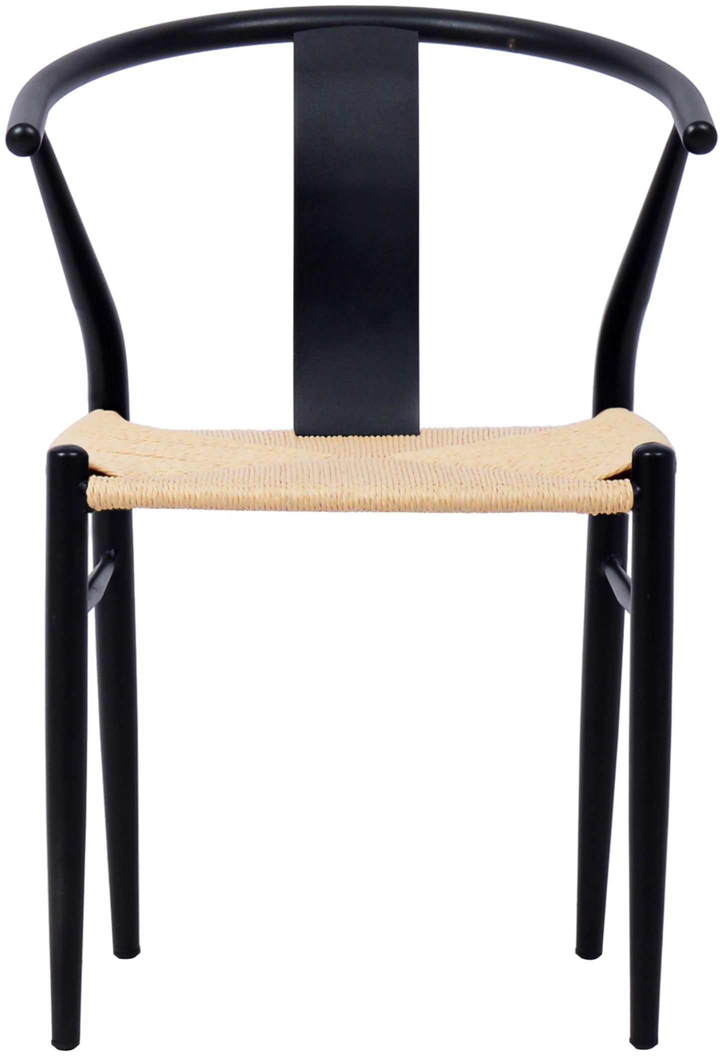 Beck Beige Hand Woven Rope Dining Chair - Furniture Depot (7679019122936)