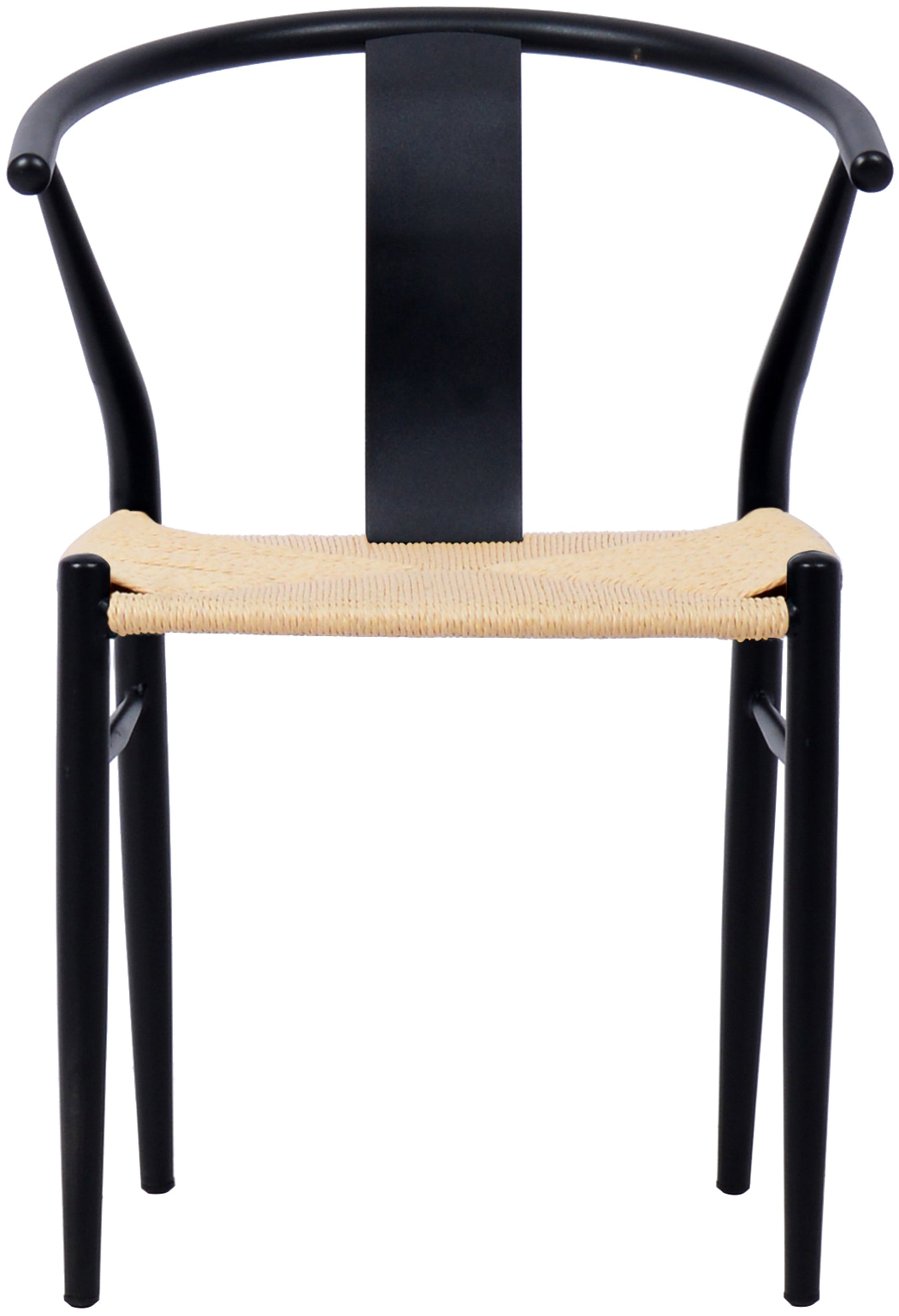 Beck Beige Hand Woven Rope Dining Chair - Furniture Depot (7679019122936)