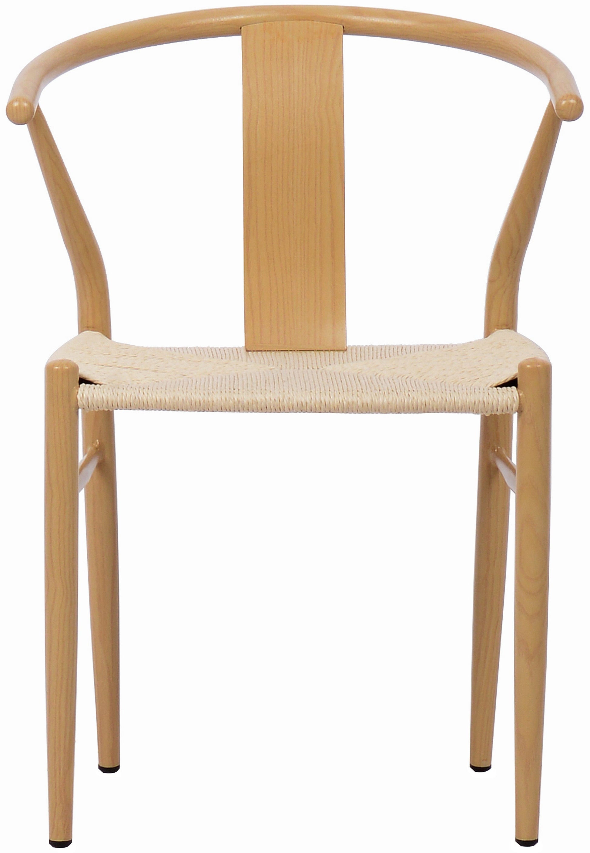 Beck Beige Hand Woven Rope Dining Chair - Furniture Depot (7679019122936)