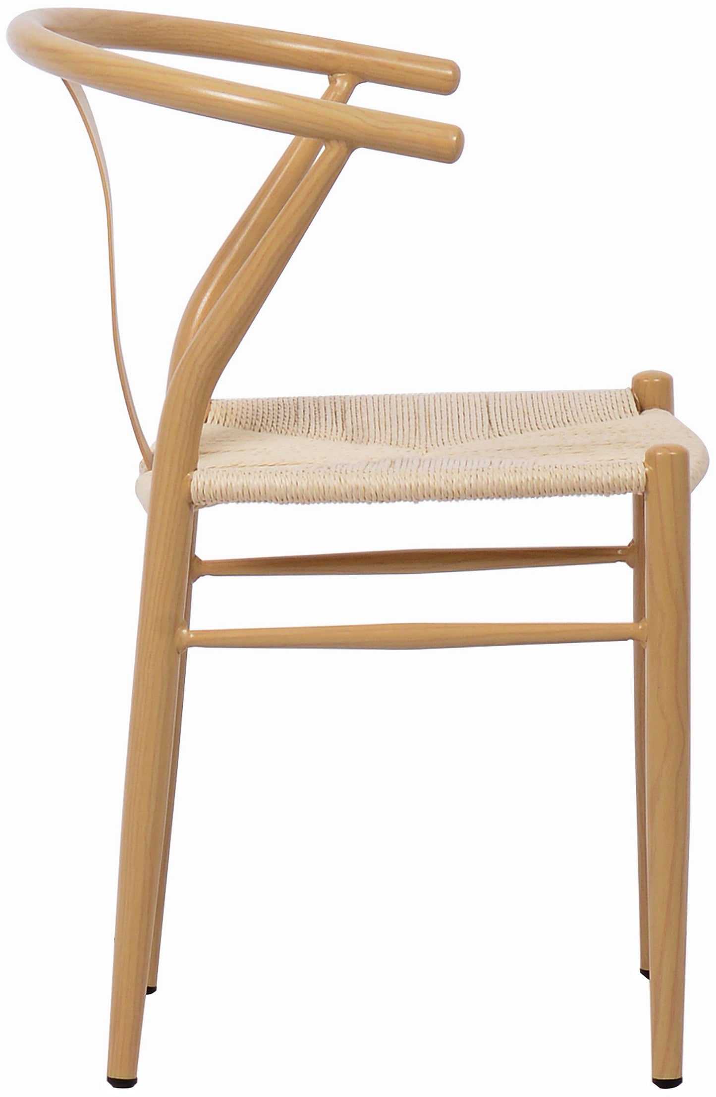 Beck Beige Hand Woven Rope Dining Chair - Furniture Depot (7679019122936)