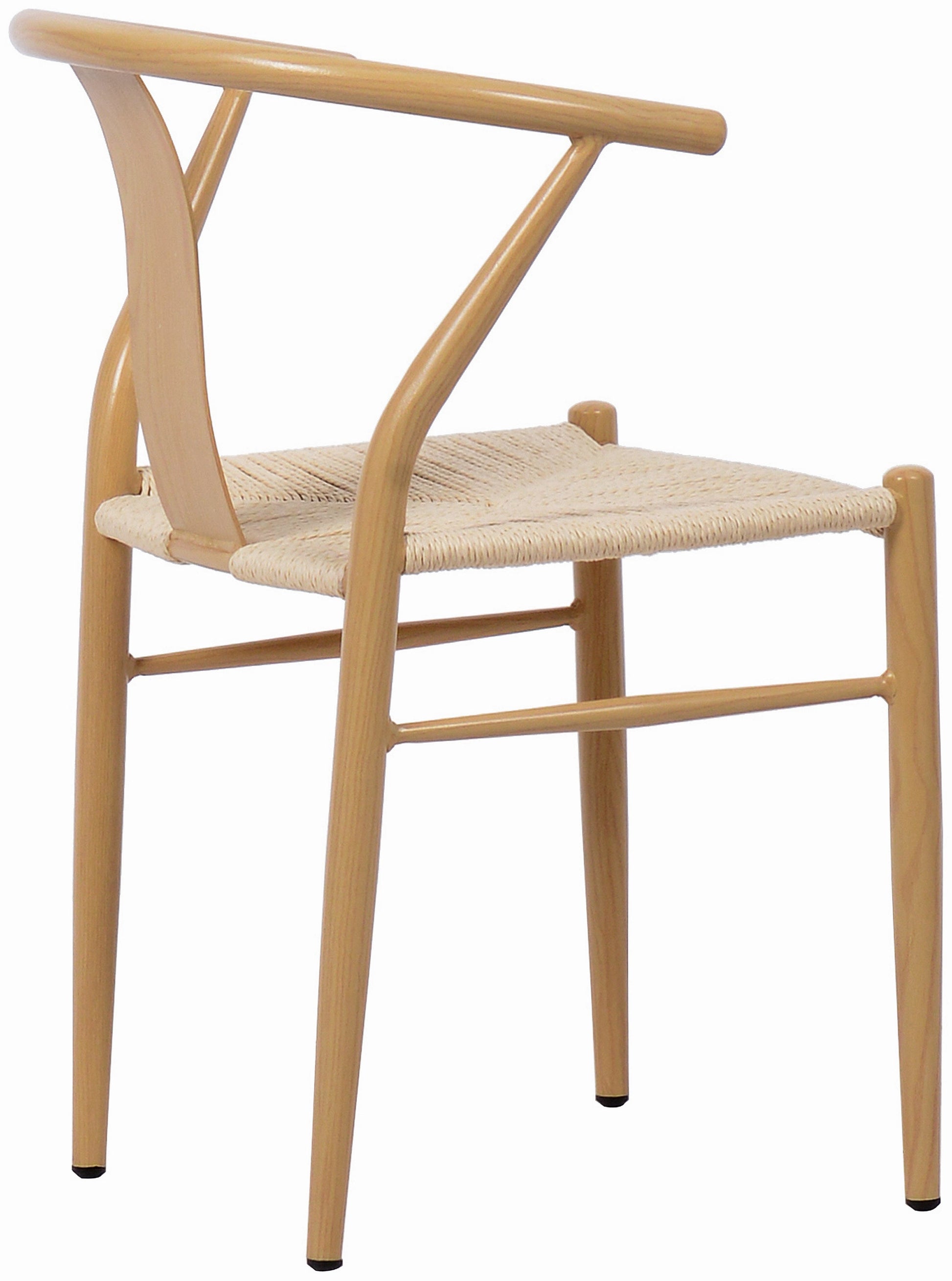 Beck Beige Hand Woven Rope Dining Chair - Furniture Depot (7679019122936)