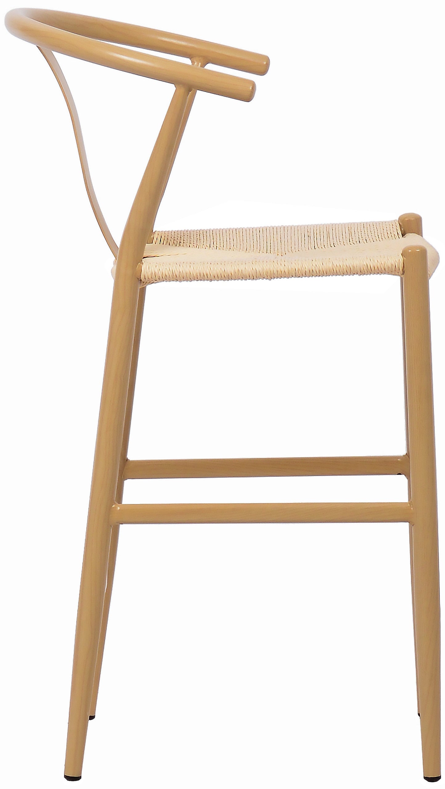 Beck Beige Hand Woven Rope Stool - Furniture Depot (7679019155704)