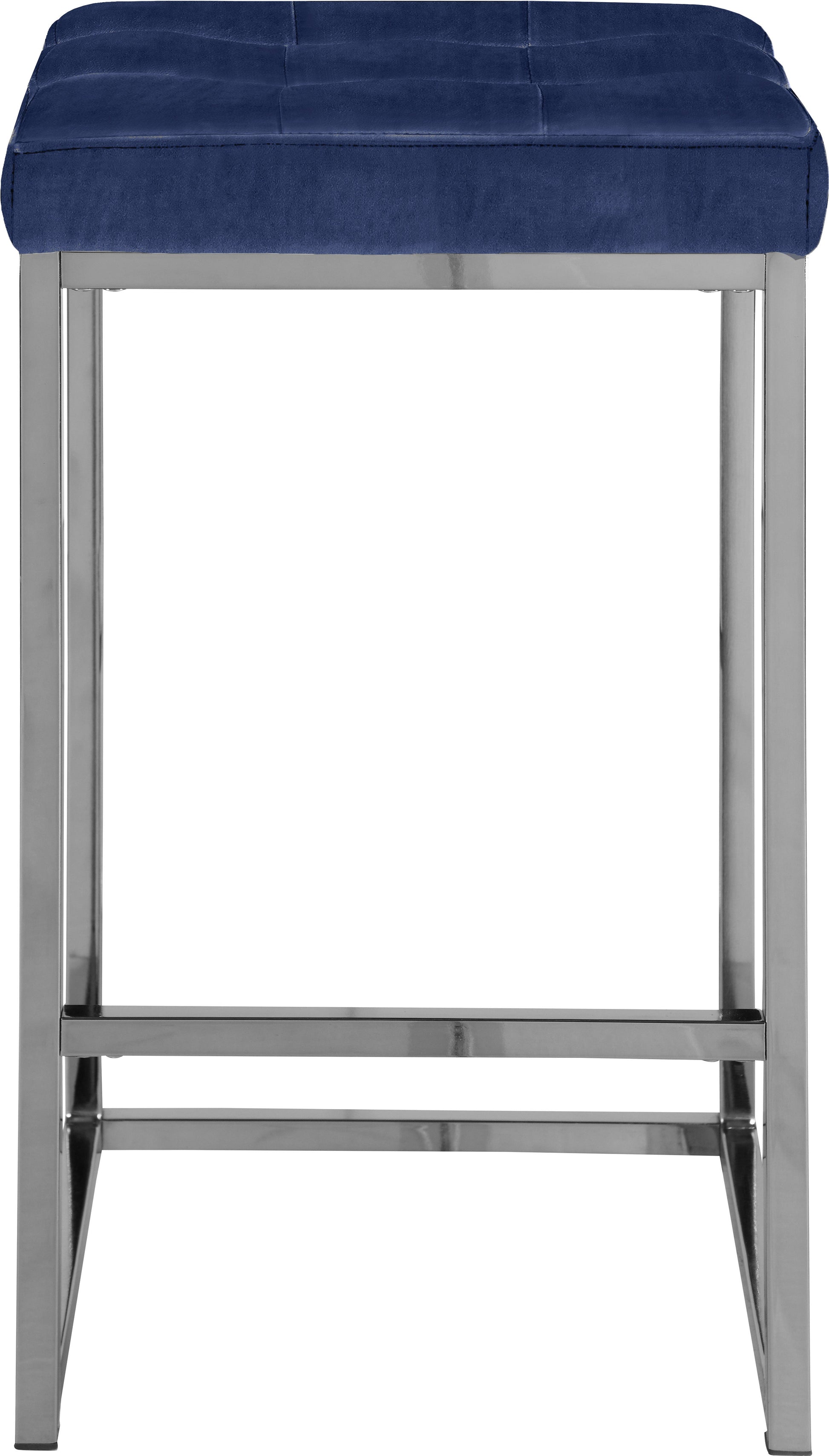 Nicola Velvet Stool - Furniture Depot (7679019254008)