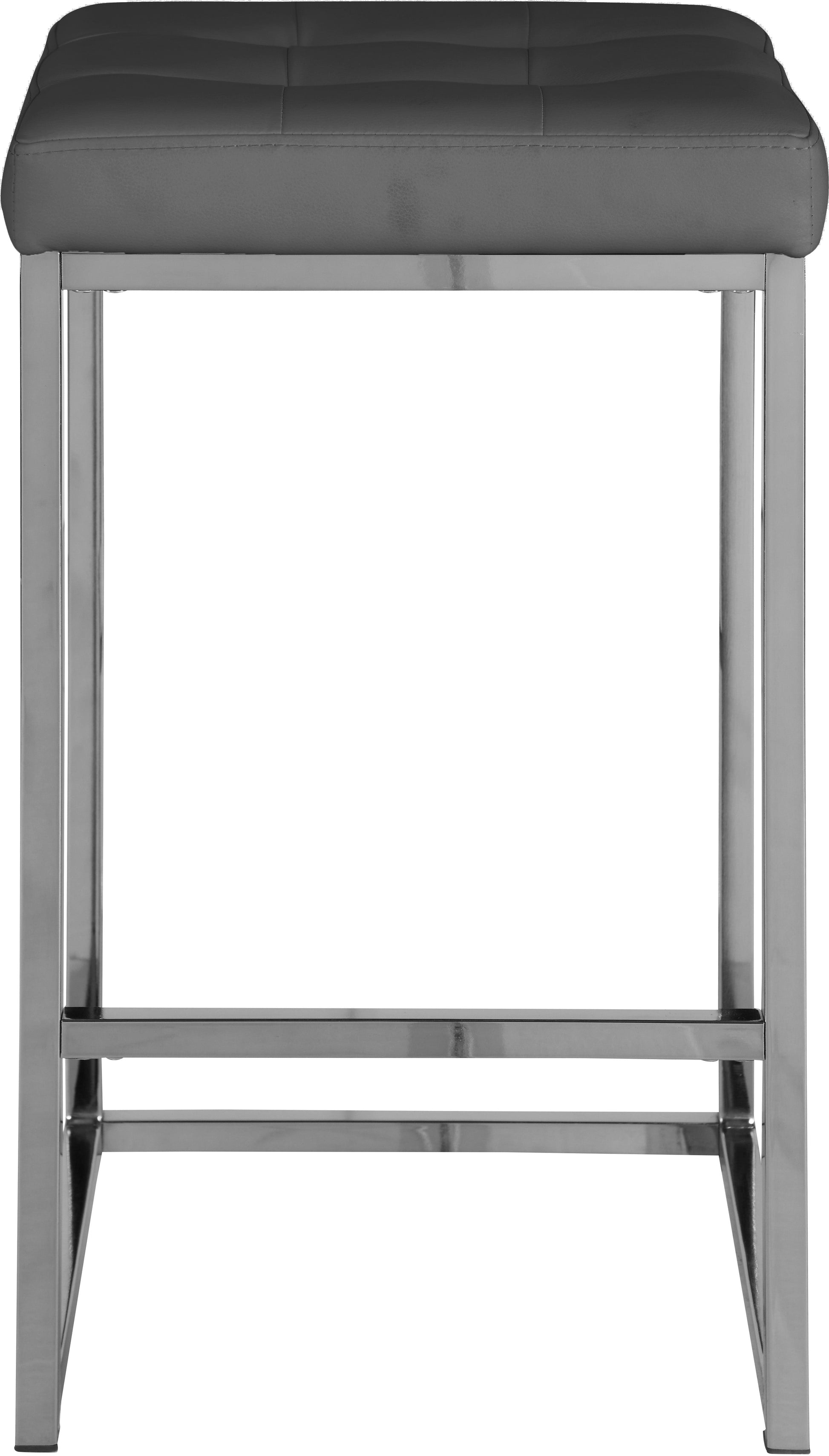 Nicola Faux Leather Stool - Furniture Depot (7679019286776)