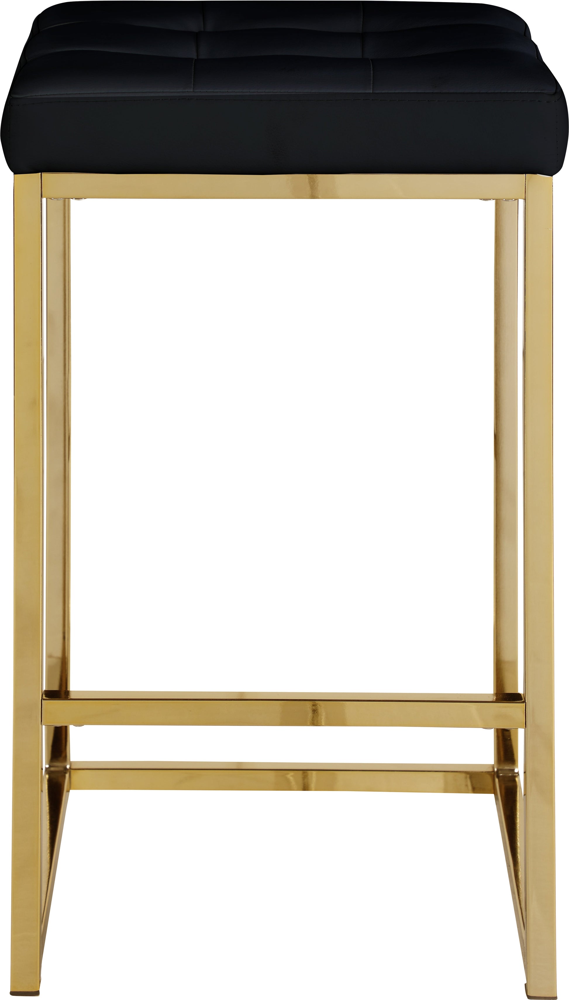 Nicola Faux Leather Stool - Furniture Depot (7679019286776)