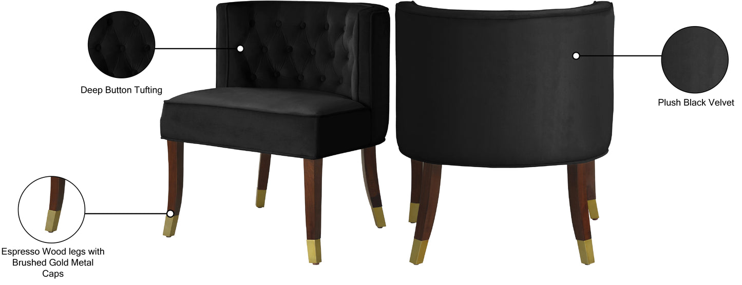 Perry Velvet Dining Chair - Furniture Depot (7679019778296)