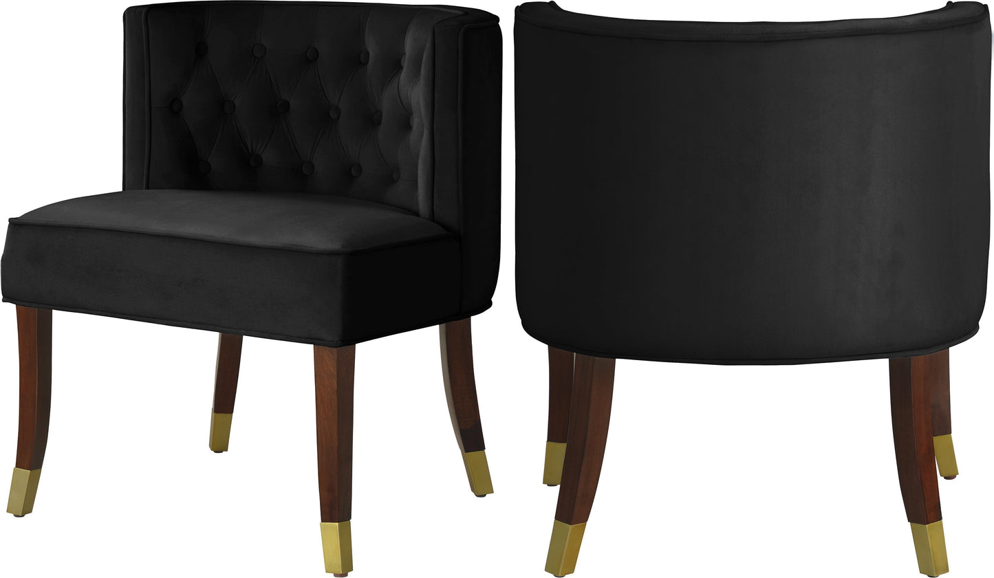 Perry Velvet Dining Chair - Furniture Depot (7679019778296)