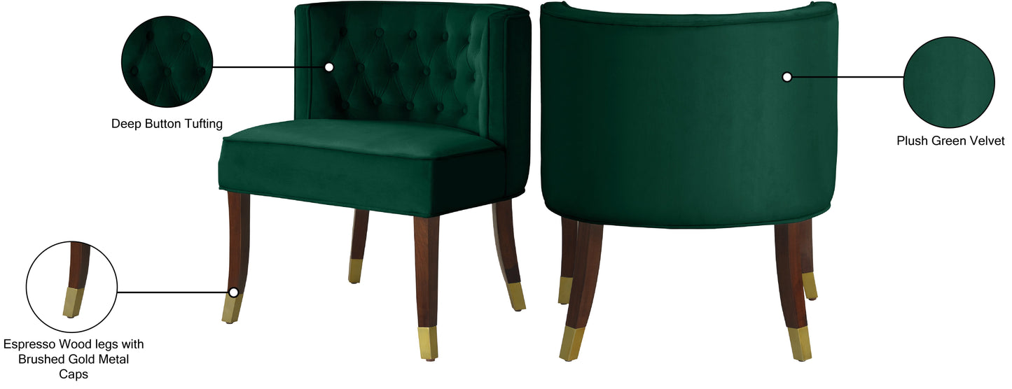 Perry Velvet Dining Chair - Furniture Depot (7679019778296)