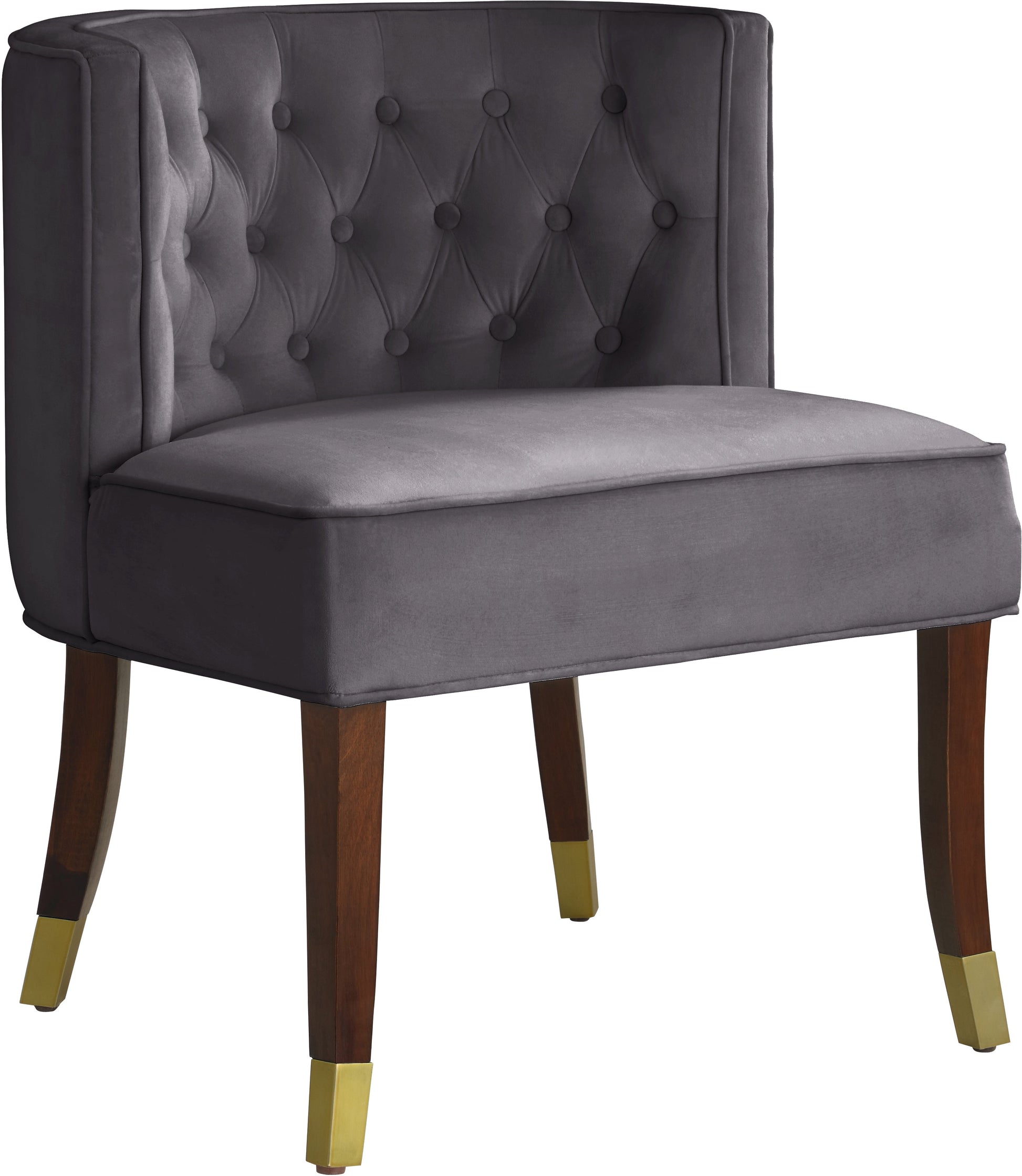 Perry Velvet Dining Chair - Furniture Depot (7679019778296)
