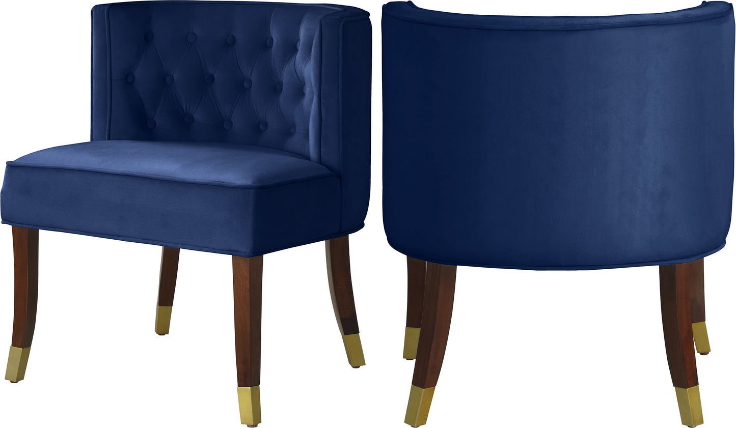 Perry Velvet Dining Chair - Furniture Depot (7679019778296)