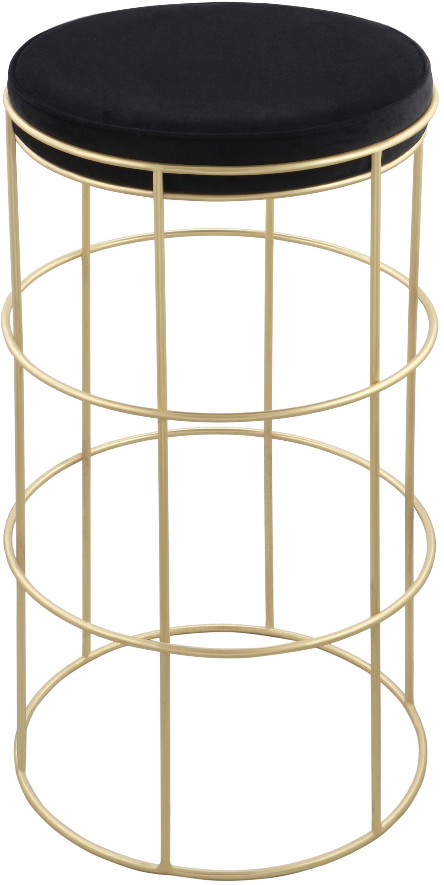 Rebar Velvet Counter Stool - Furniture Depot