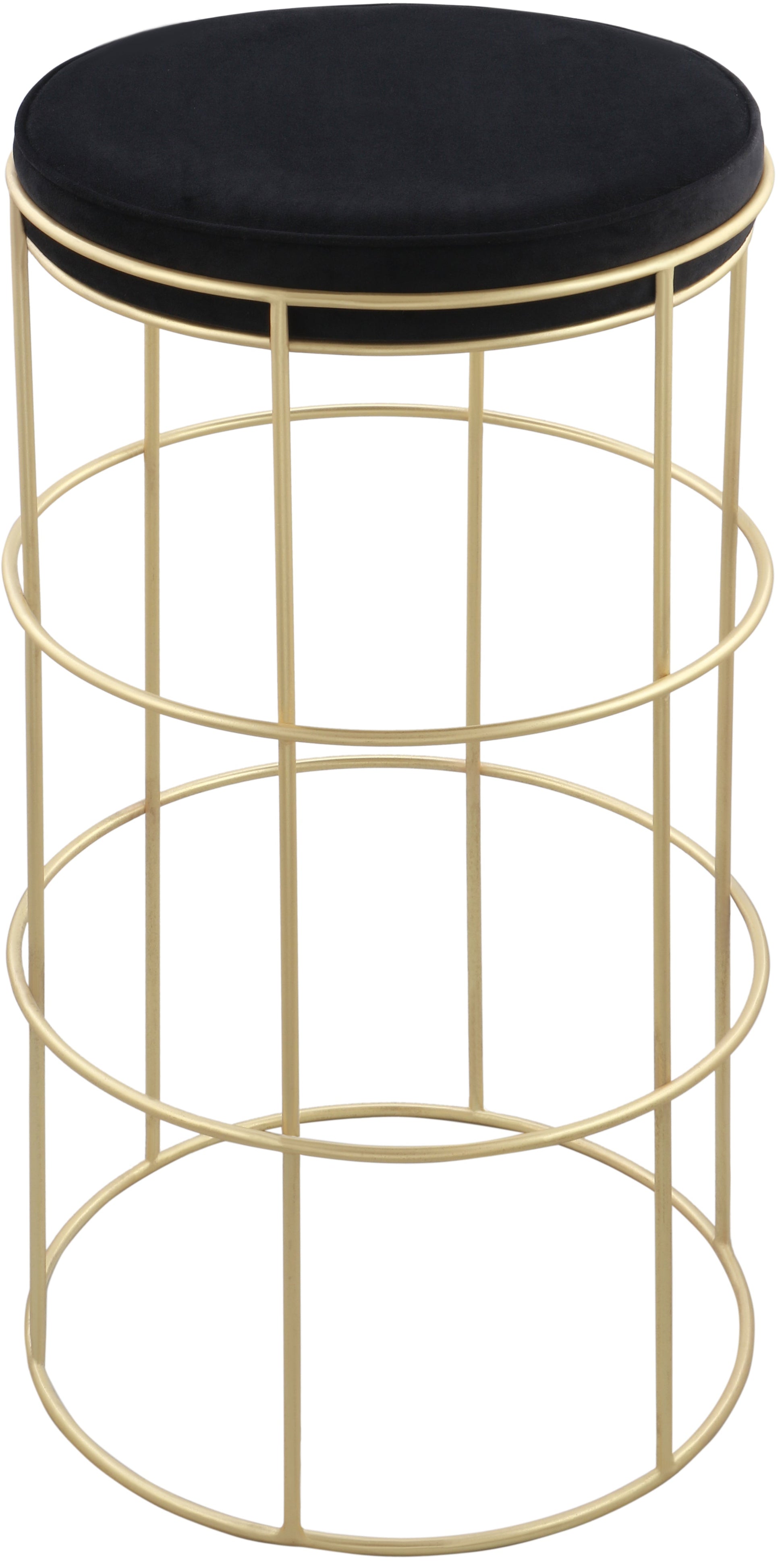 Rebar Velvet Counter Stool - Furniture Depot