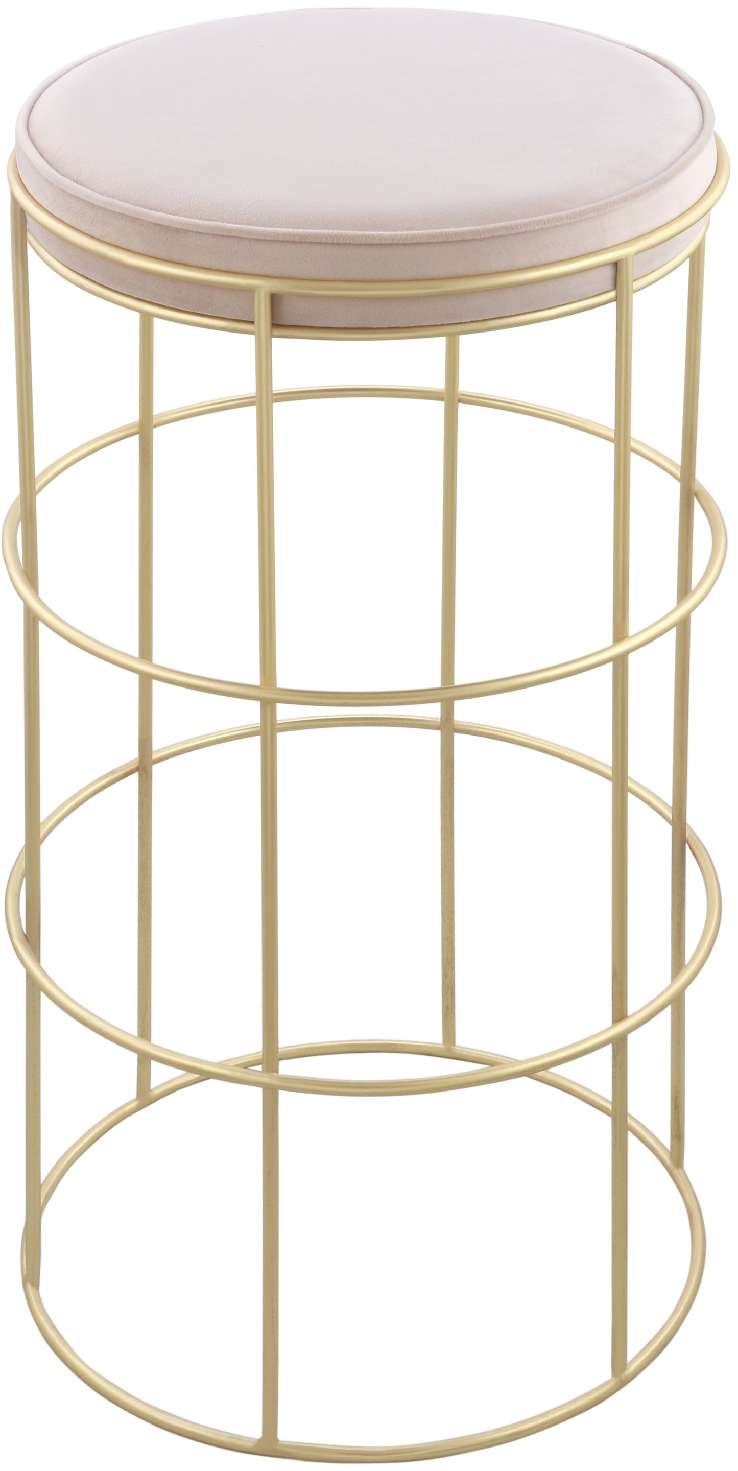 Rebar Velvet Counter Stool - Furniture Depot