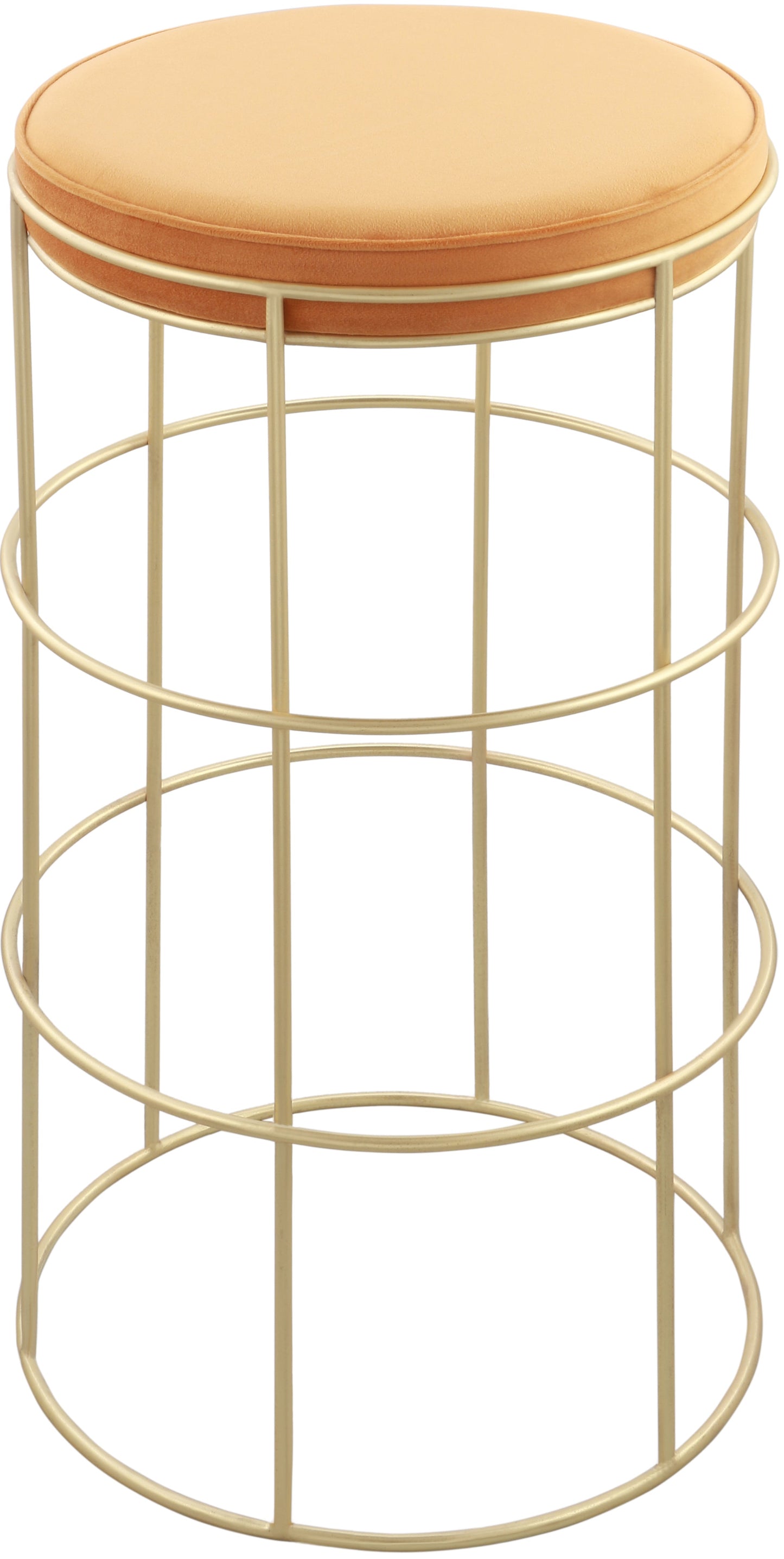 Rebar Velvet Counter Stool - Furniture Depot