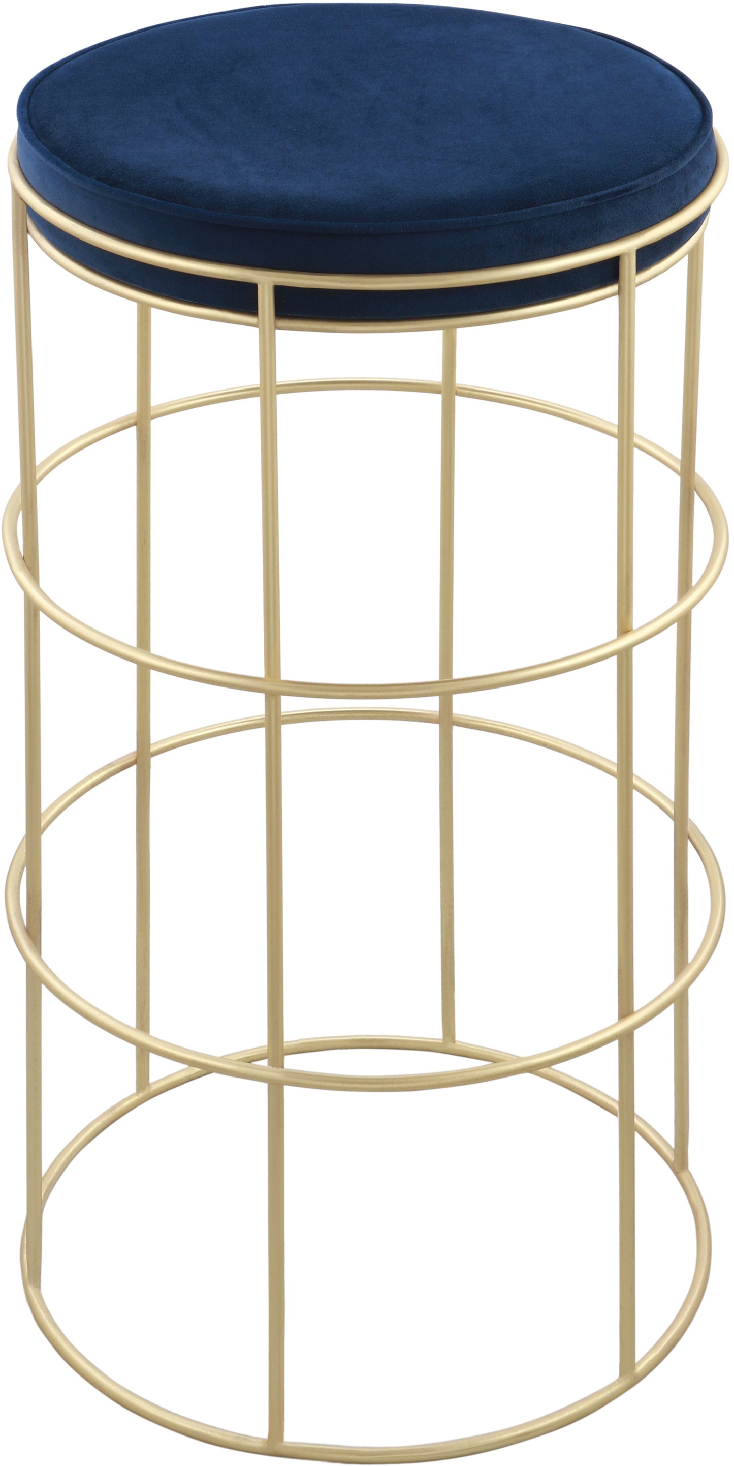 Rebar Velvet Counter Stool - Furniture Depot