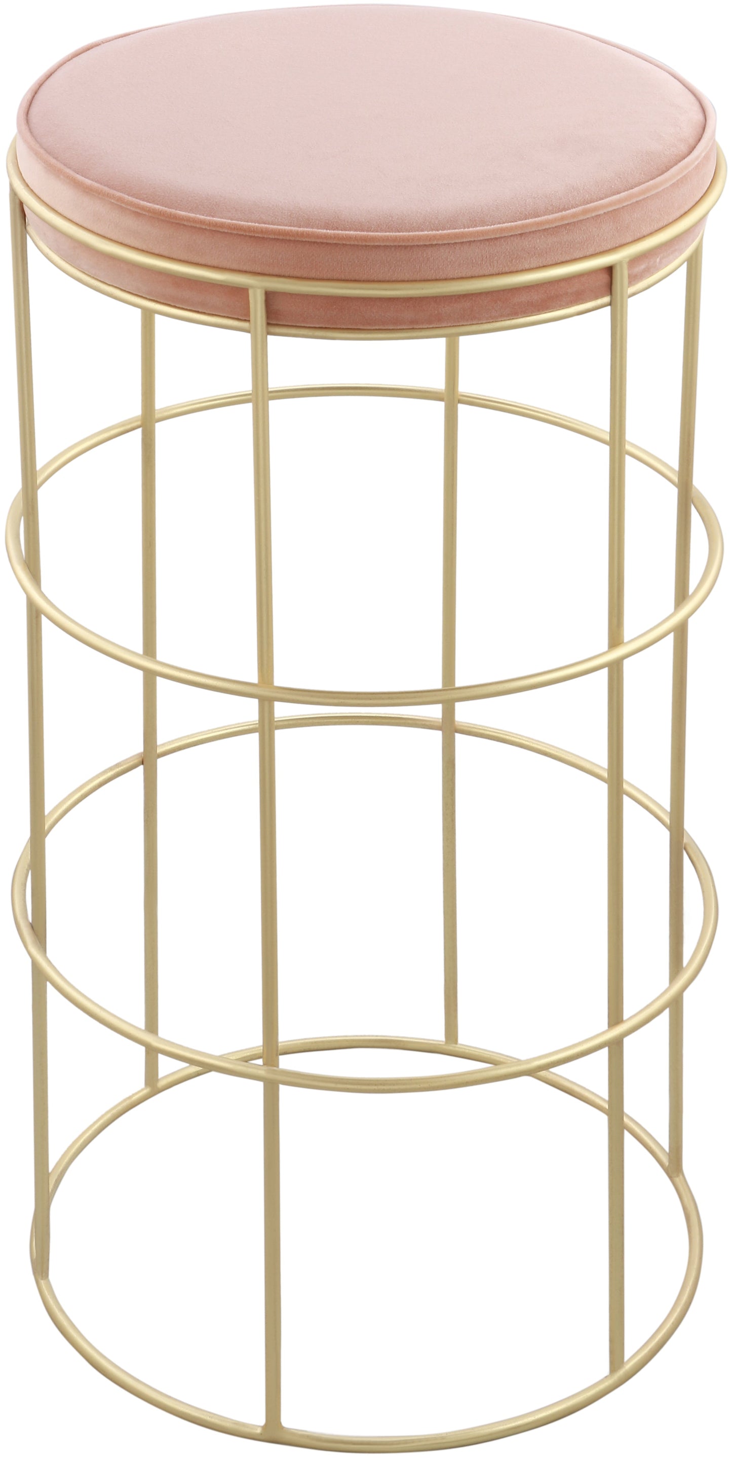 Rebar Velvet Counter Stool - Furniture Depot