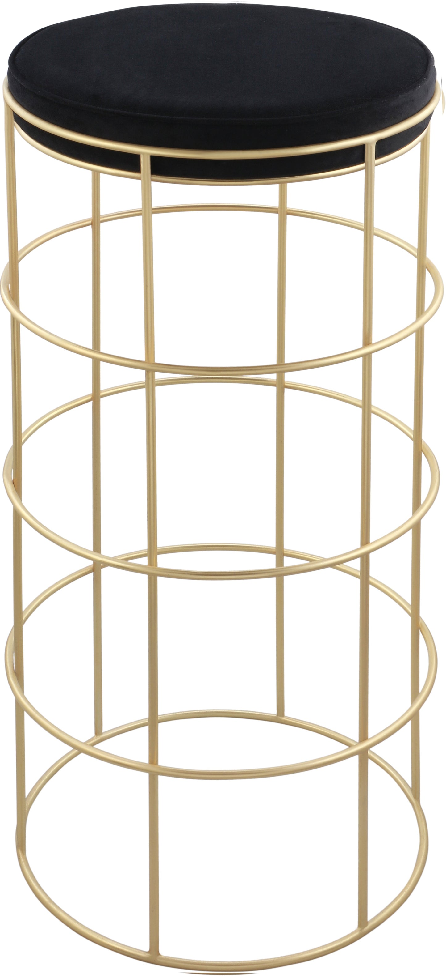 Rebar Velvet Bar Stool - Furniture Depot