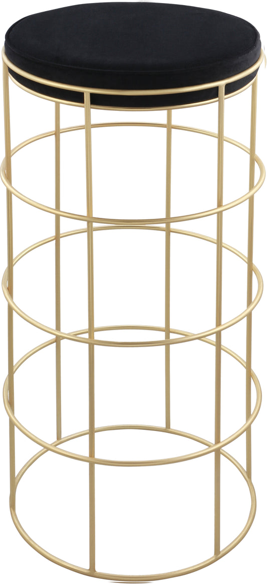 Rebar Velvet Bar Stool - Furniture Depot