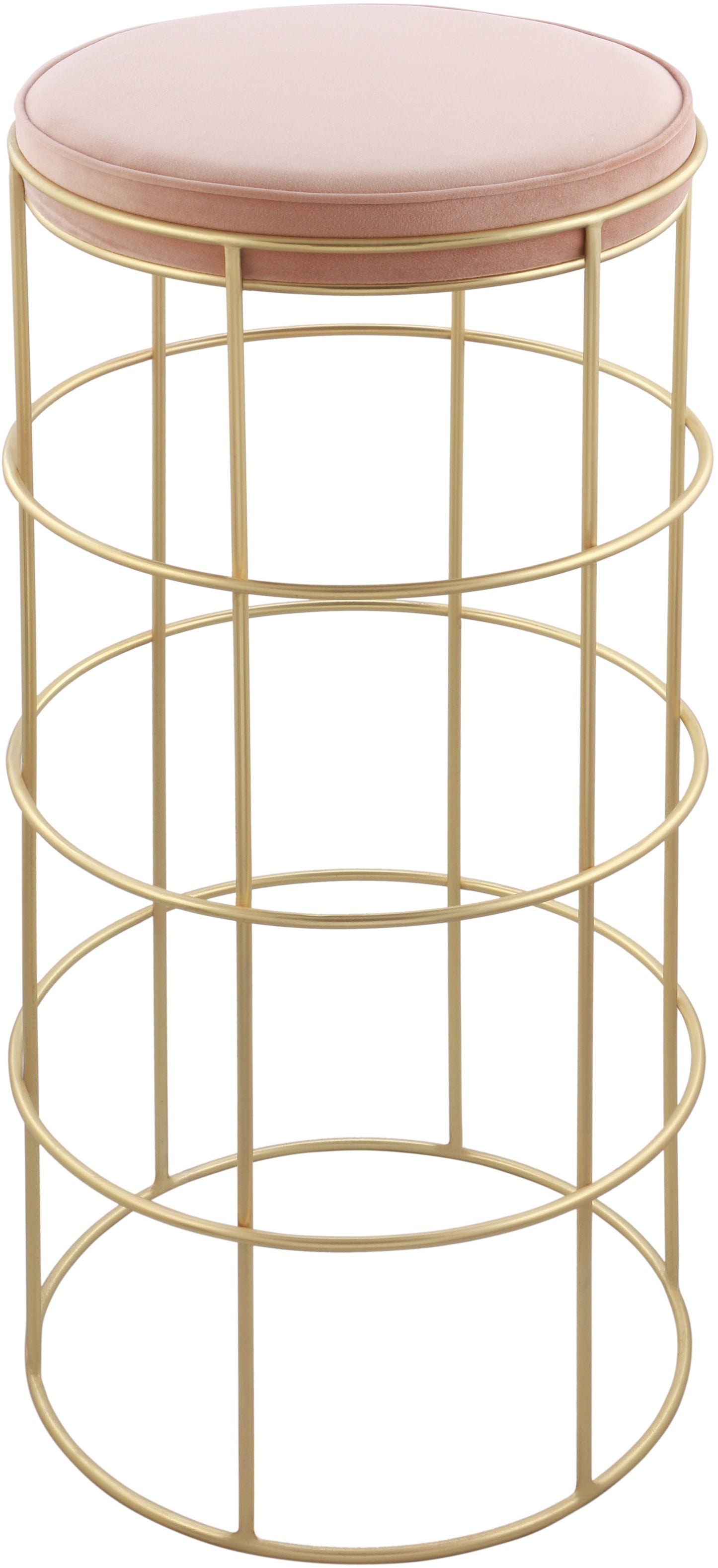 Rebar Velvet Bar Stool - Furniture Depot