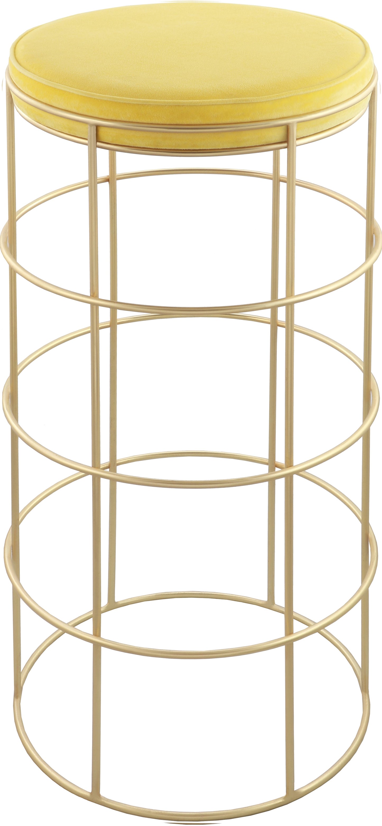 Rebar Velvet Bar Stool - Furniture Depot