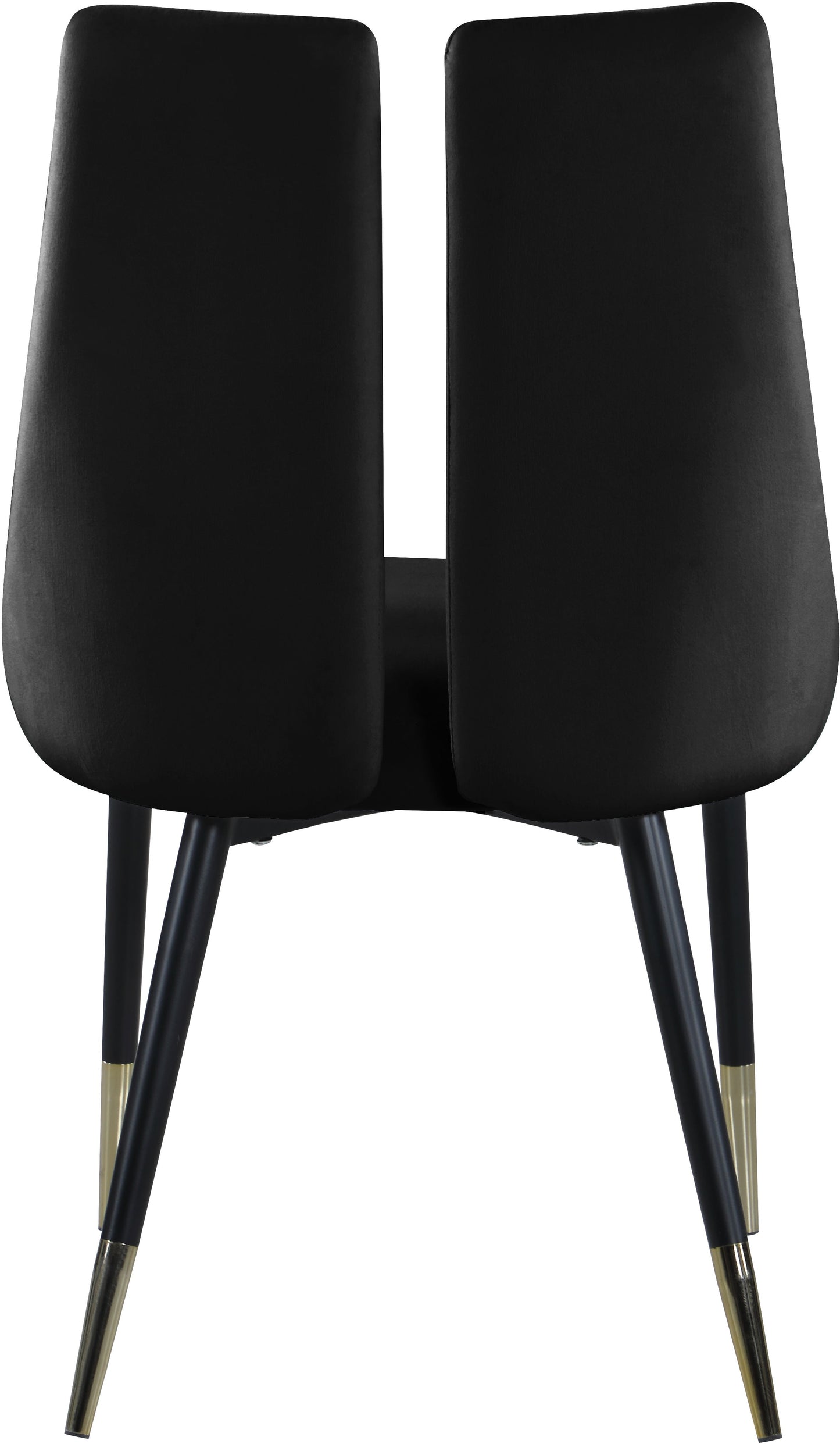 Sleek Velvet Dining Chair - Furniture Depot