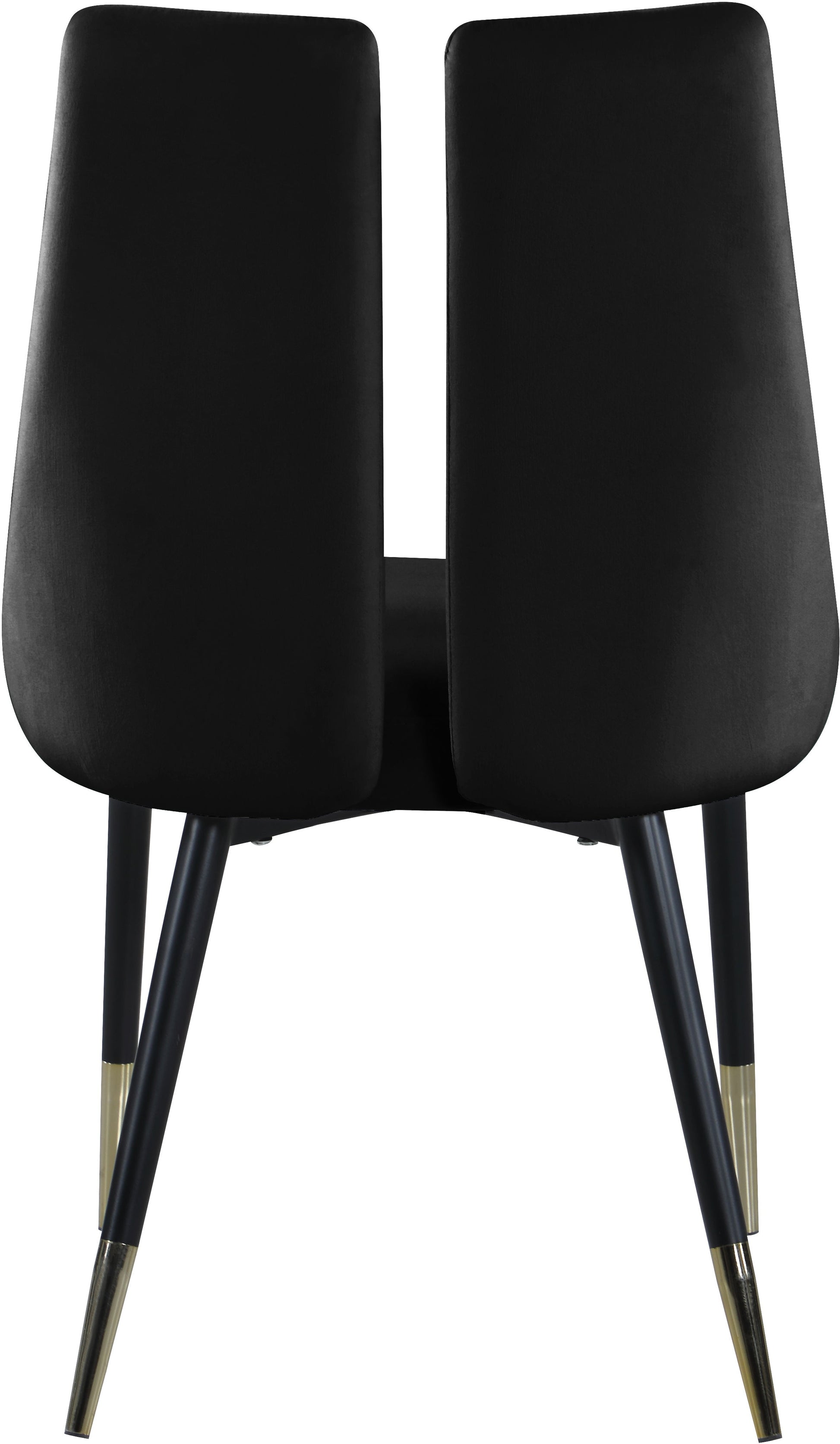 Sleek Velvet Dining Chair - Furniture Depot