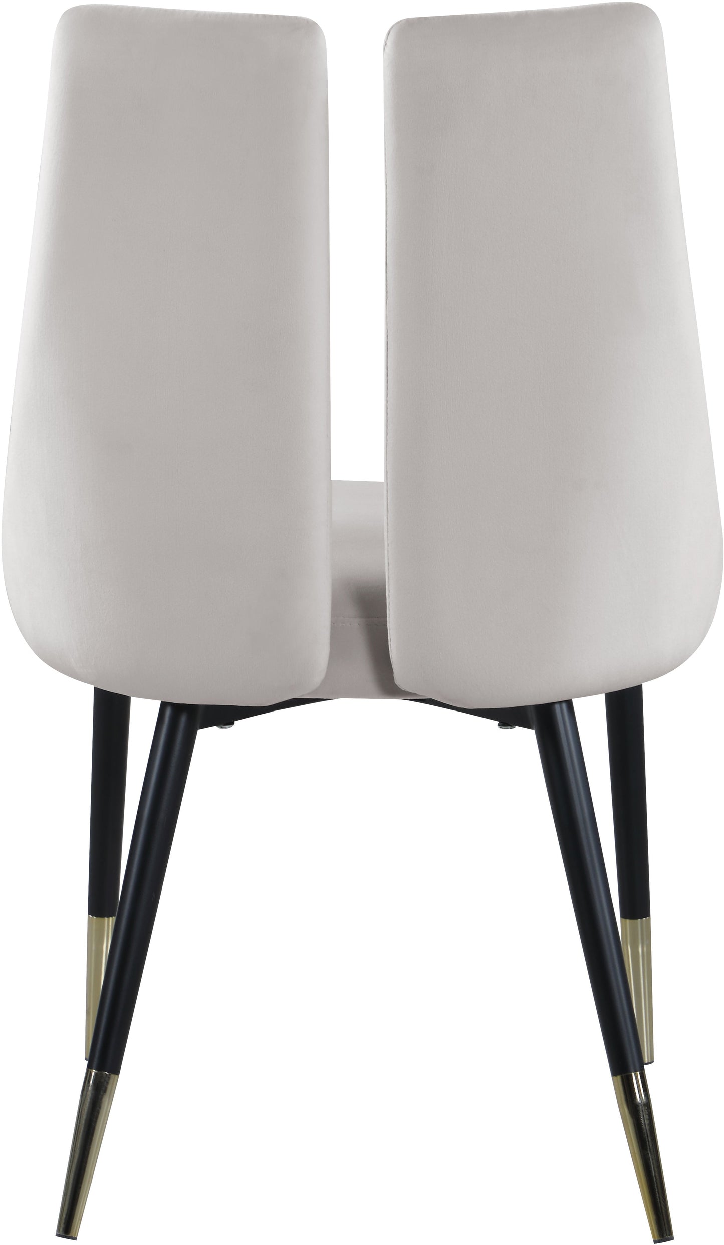 Sleek Velvet Dining Chair - Furniture Depot