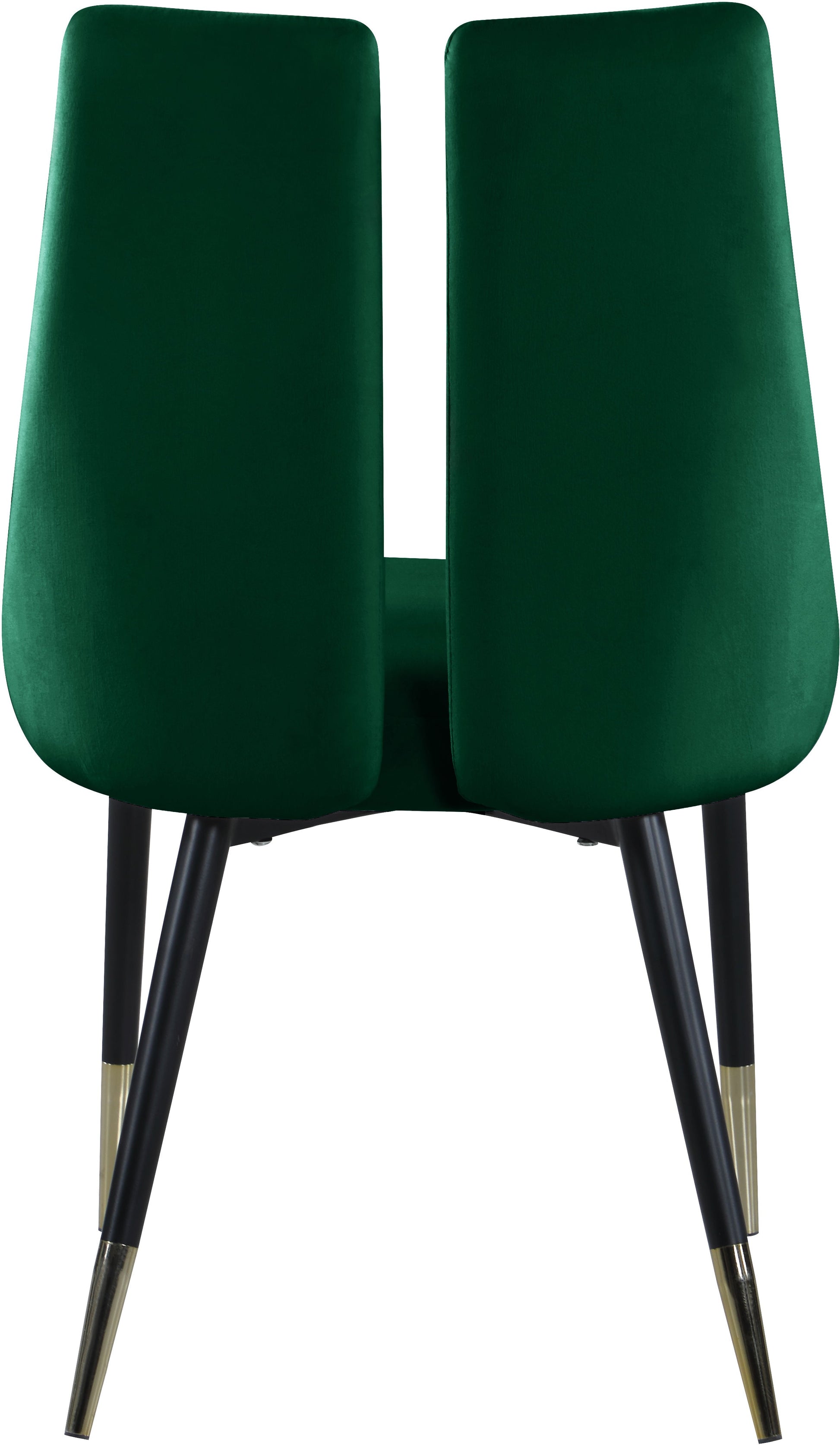 Sleek Velvet Dining Chair - Furniture Depot