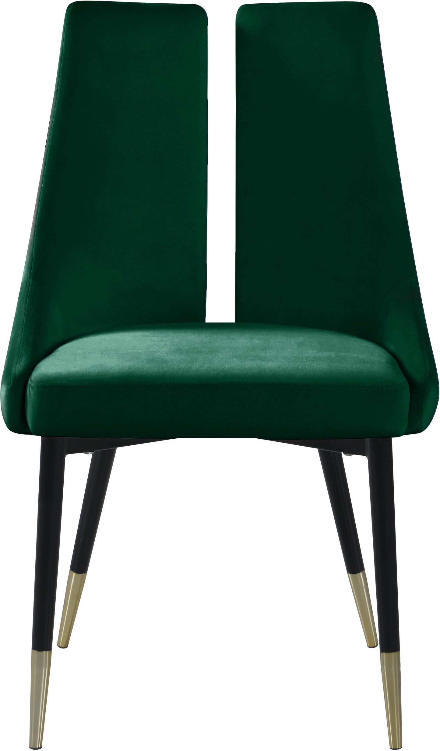 Sleek Velvet Dining Chair - Furniture Depot