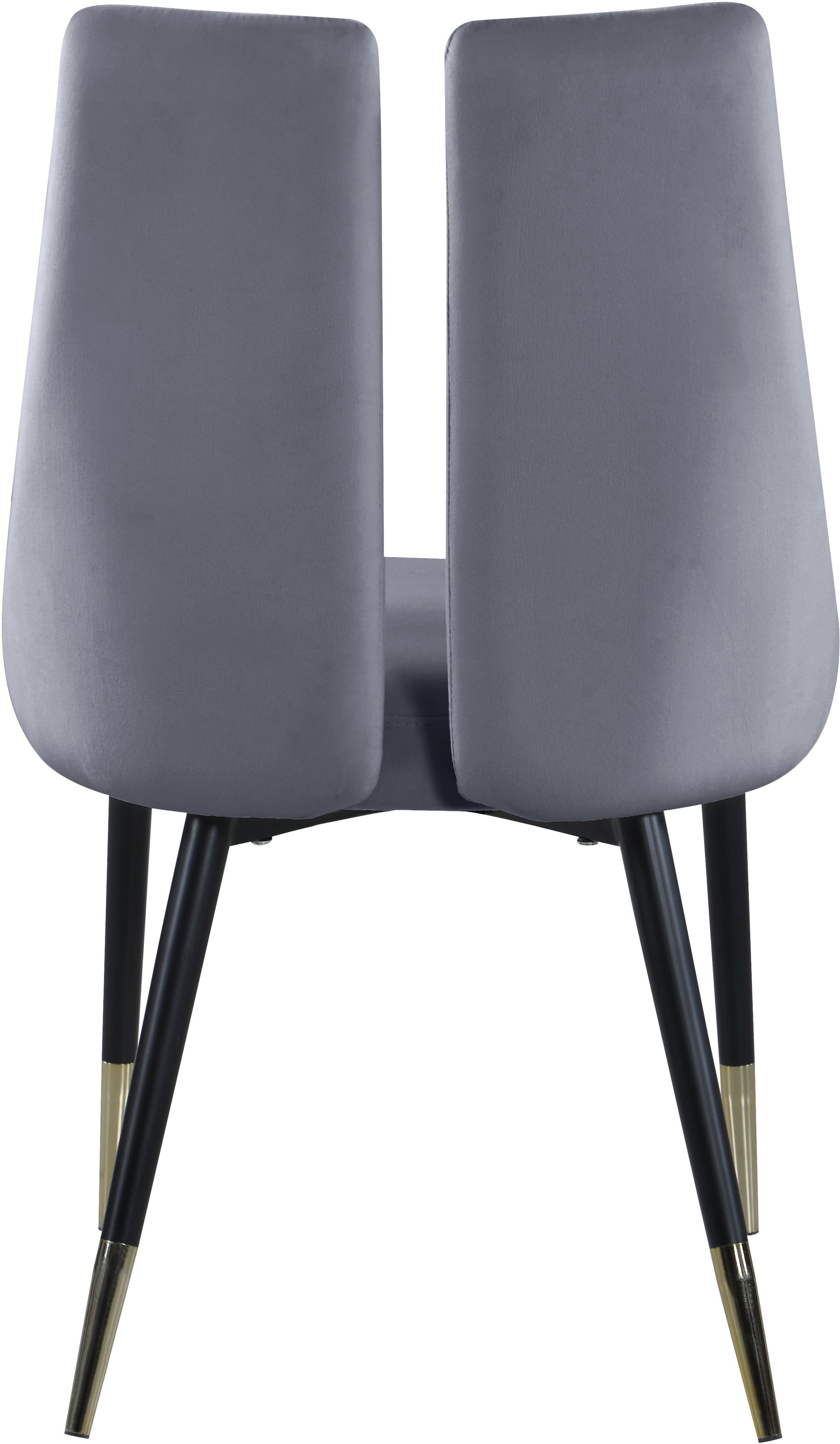 Sleek Velvet Dining Chair - Furniture Depot