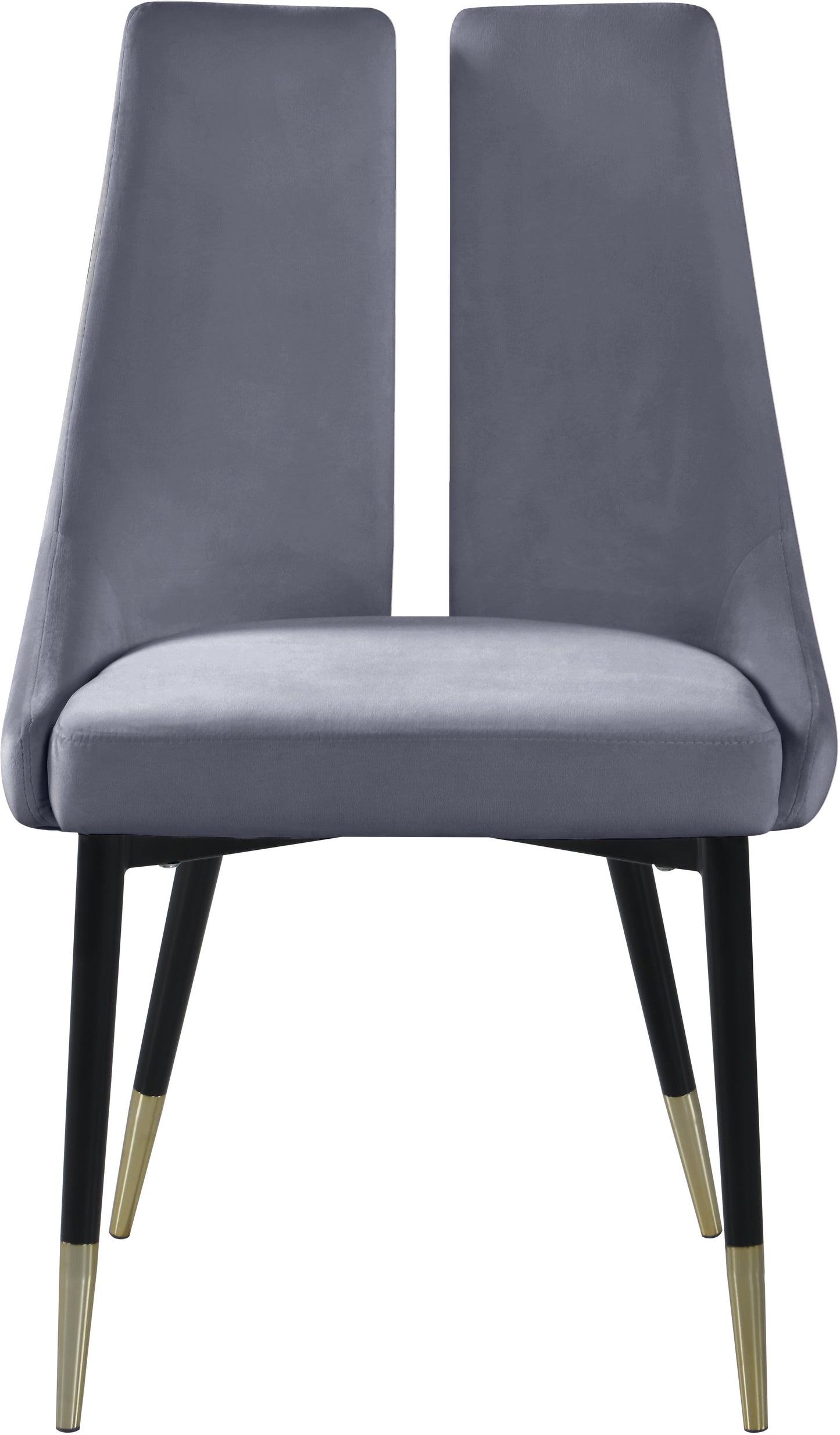 Sleek Velvet Dining Chair - Furniture Depot