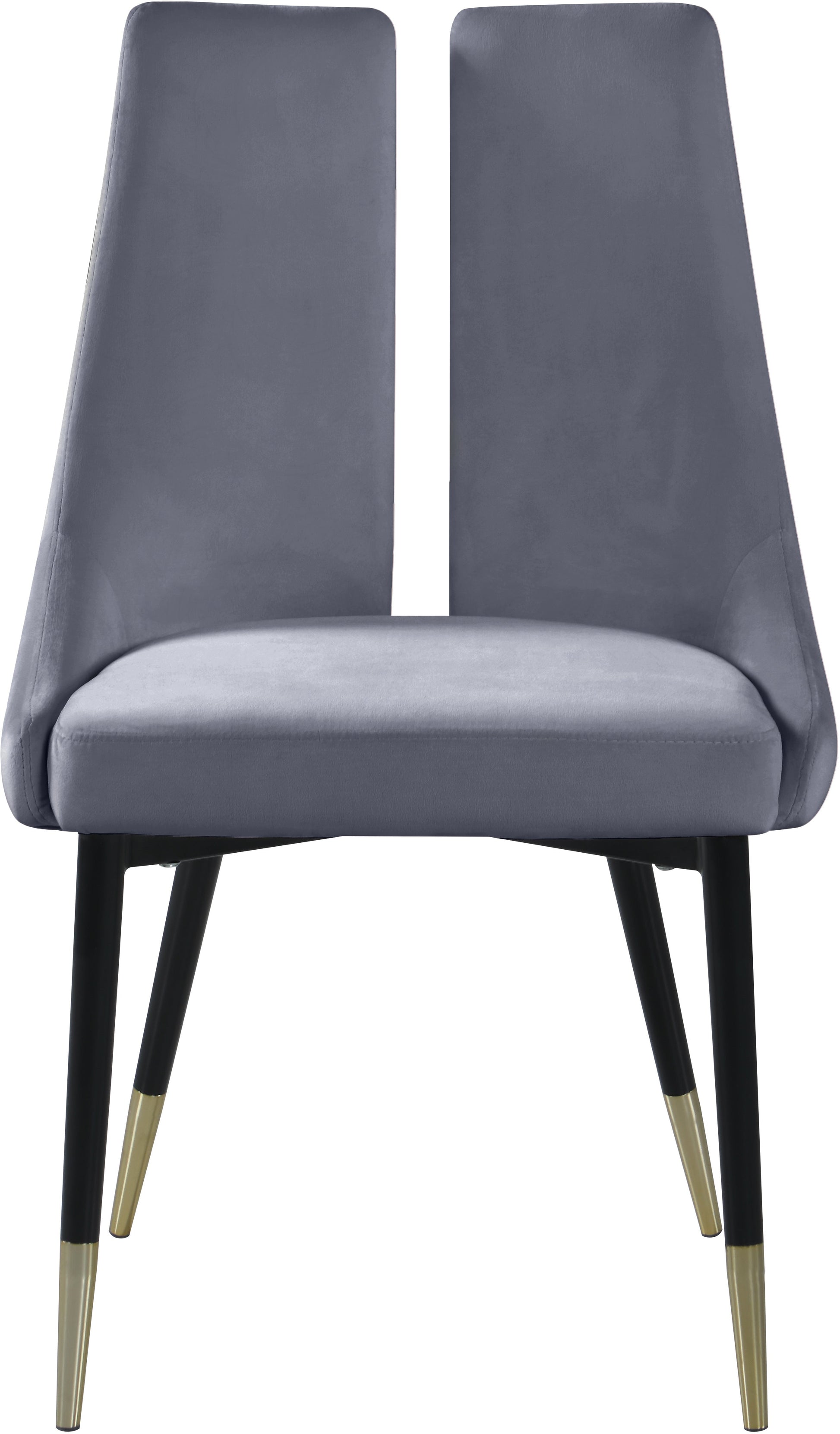 Sleek Velvet Dining Chair - Furniture Depot