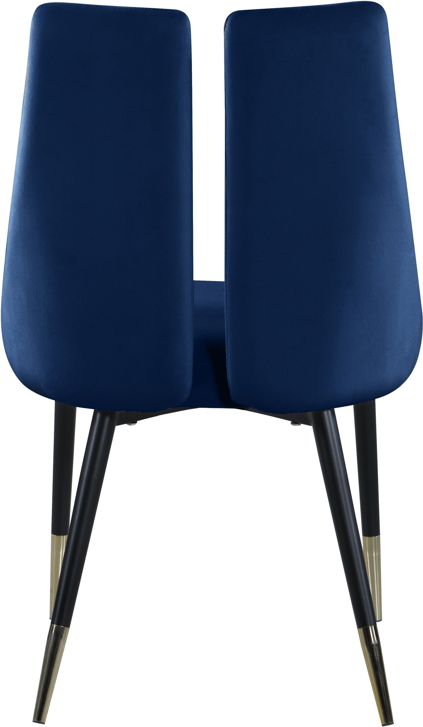 Sleek Velvet Dining Chair - Furniture Depot