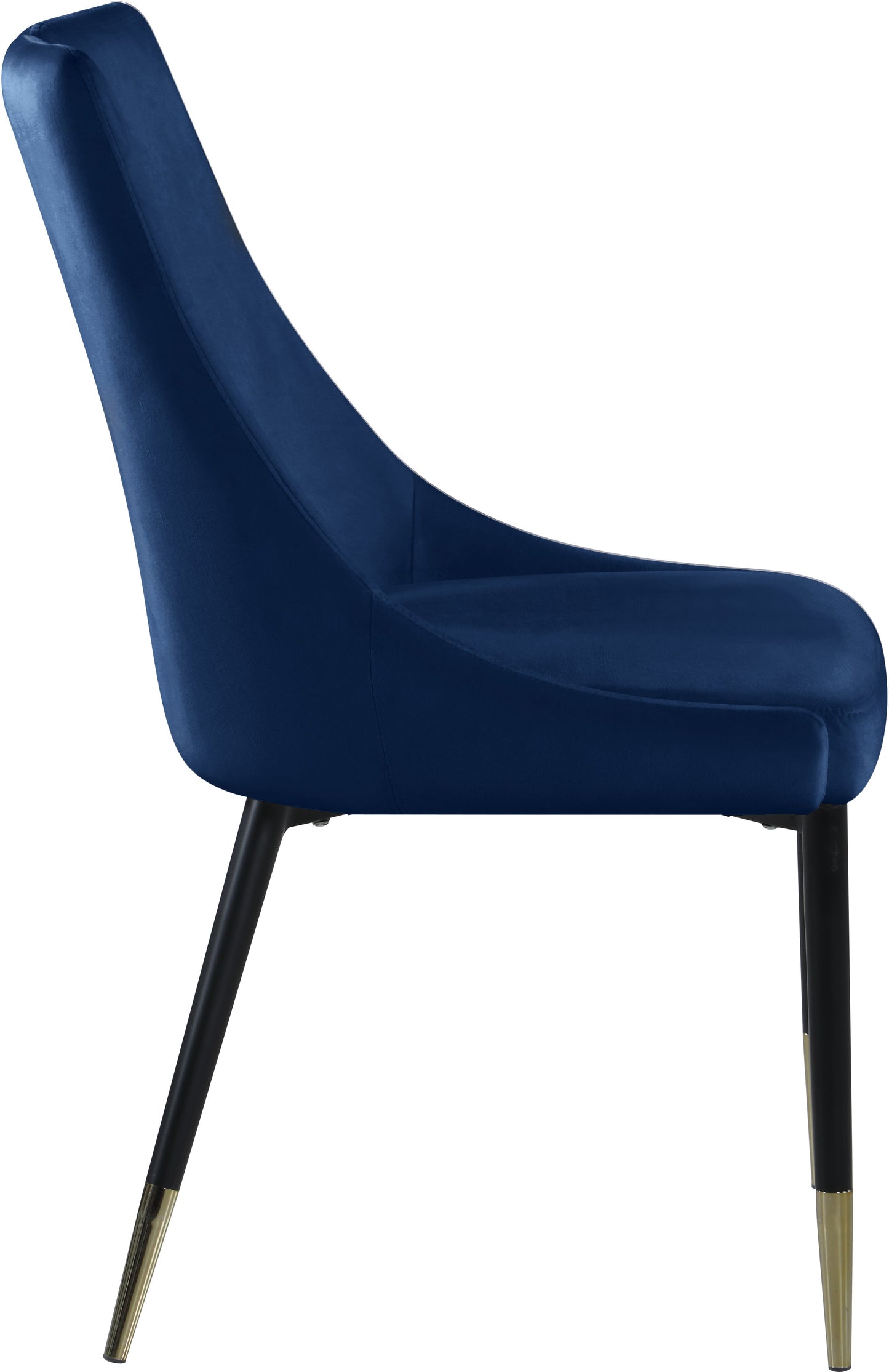 Sleek Velvet Dining Chair - Furniture Depot