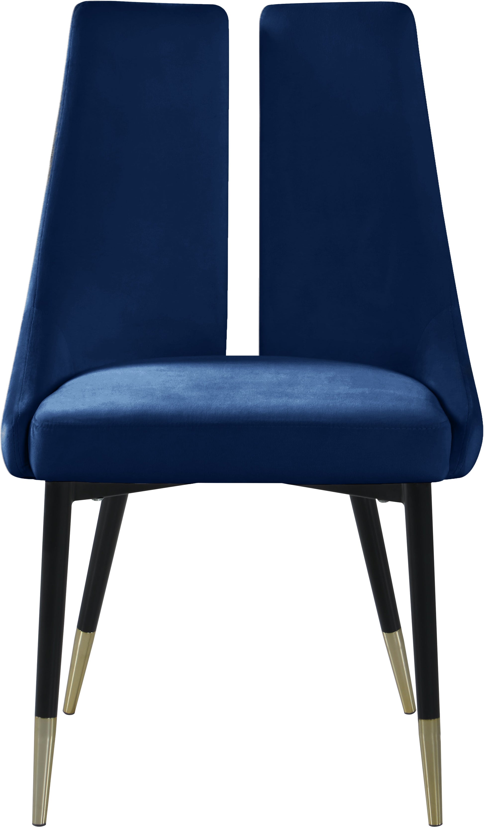 Sleek Velvet Dining Chair - Furniture Depot