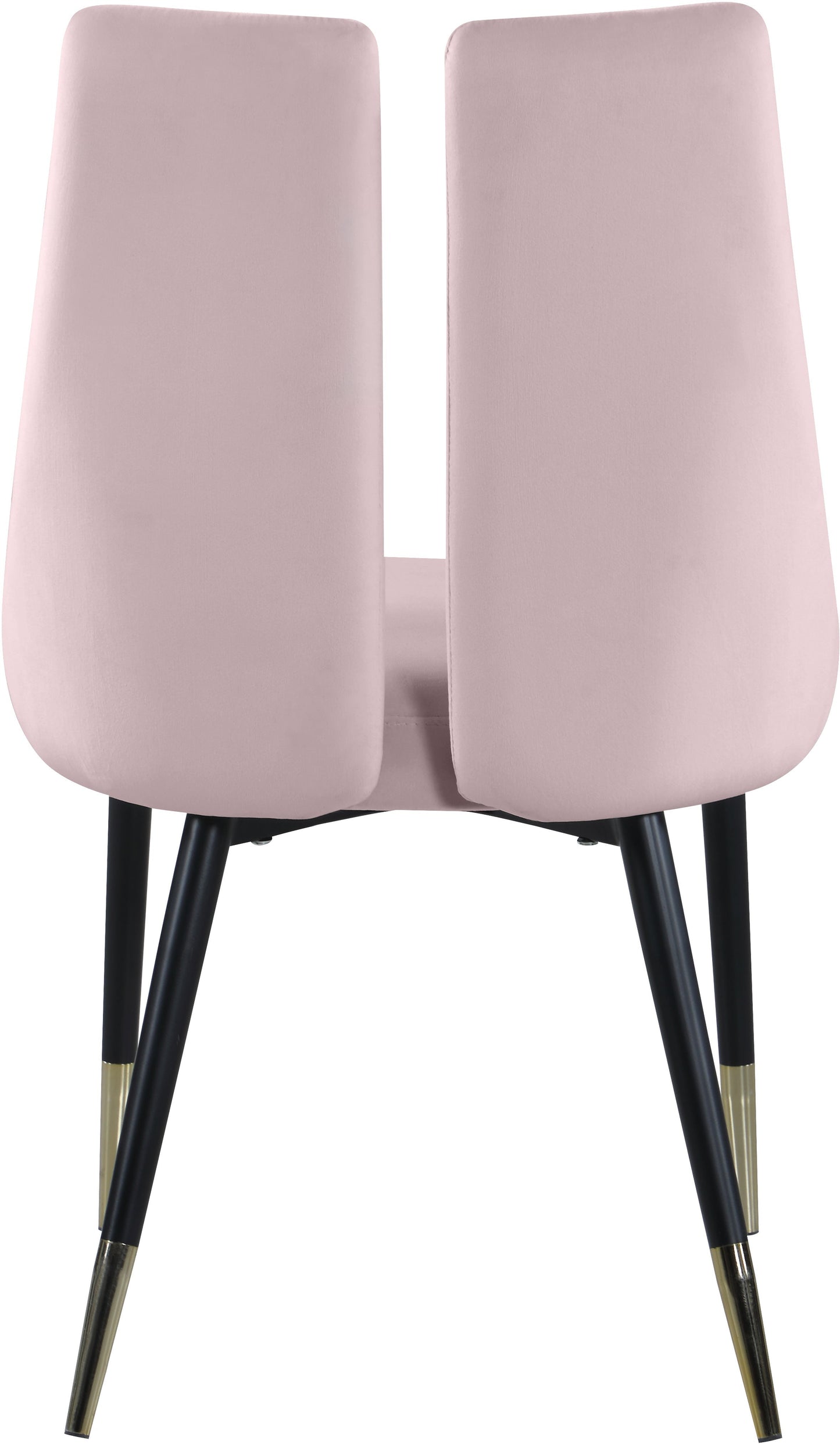 Sleek Velvet Dining Chair - Furniture Depot