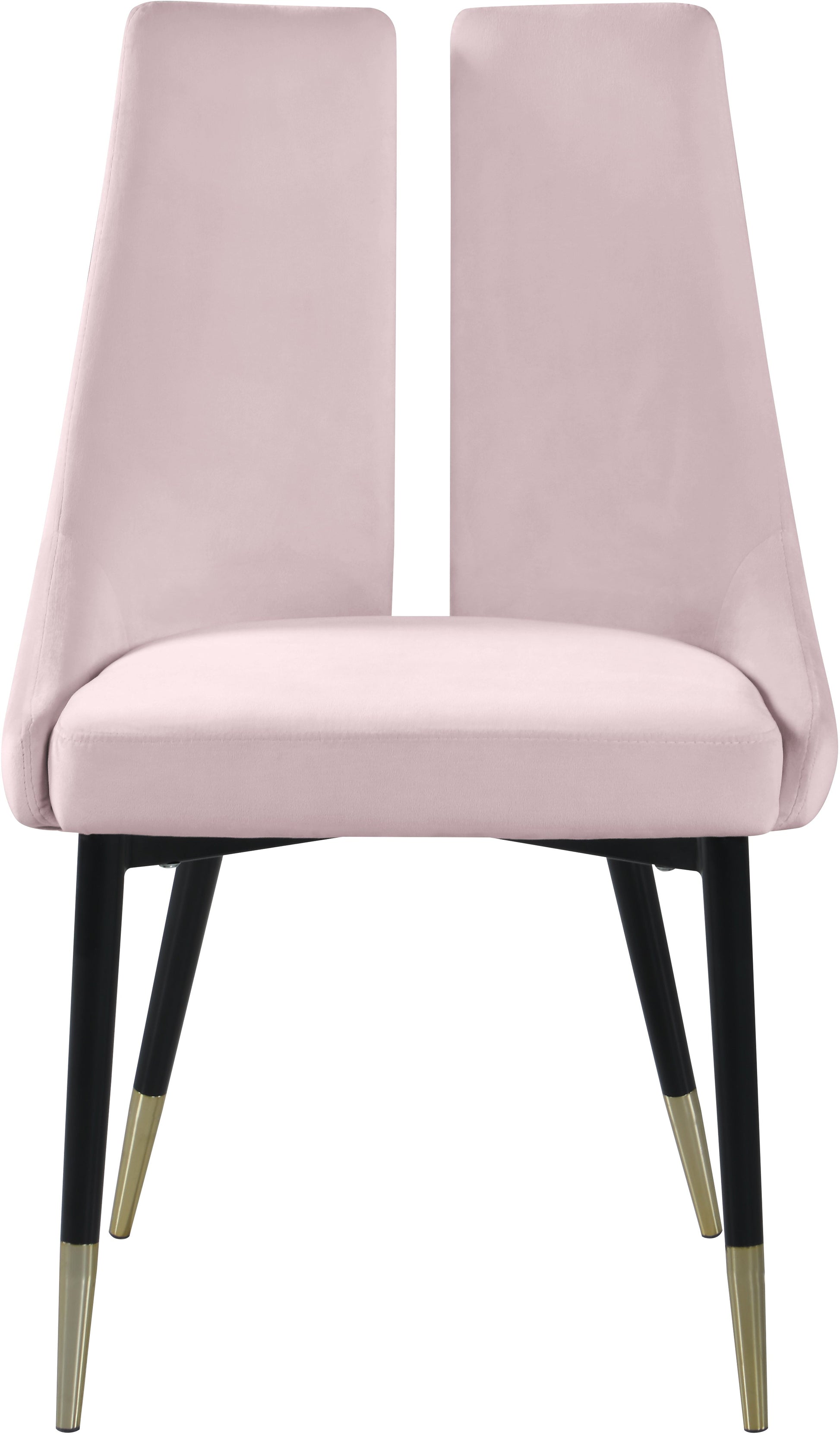 Sleek Velvet Dining Chair - Furniture Depot