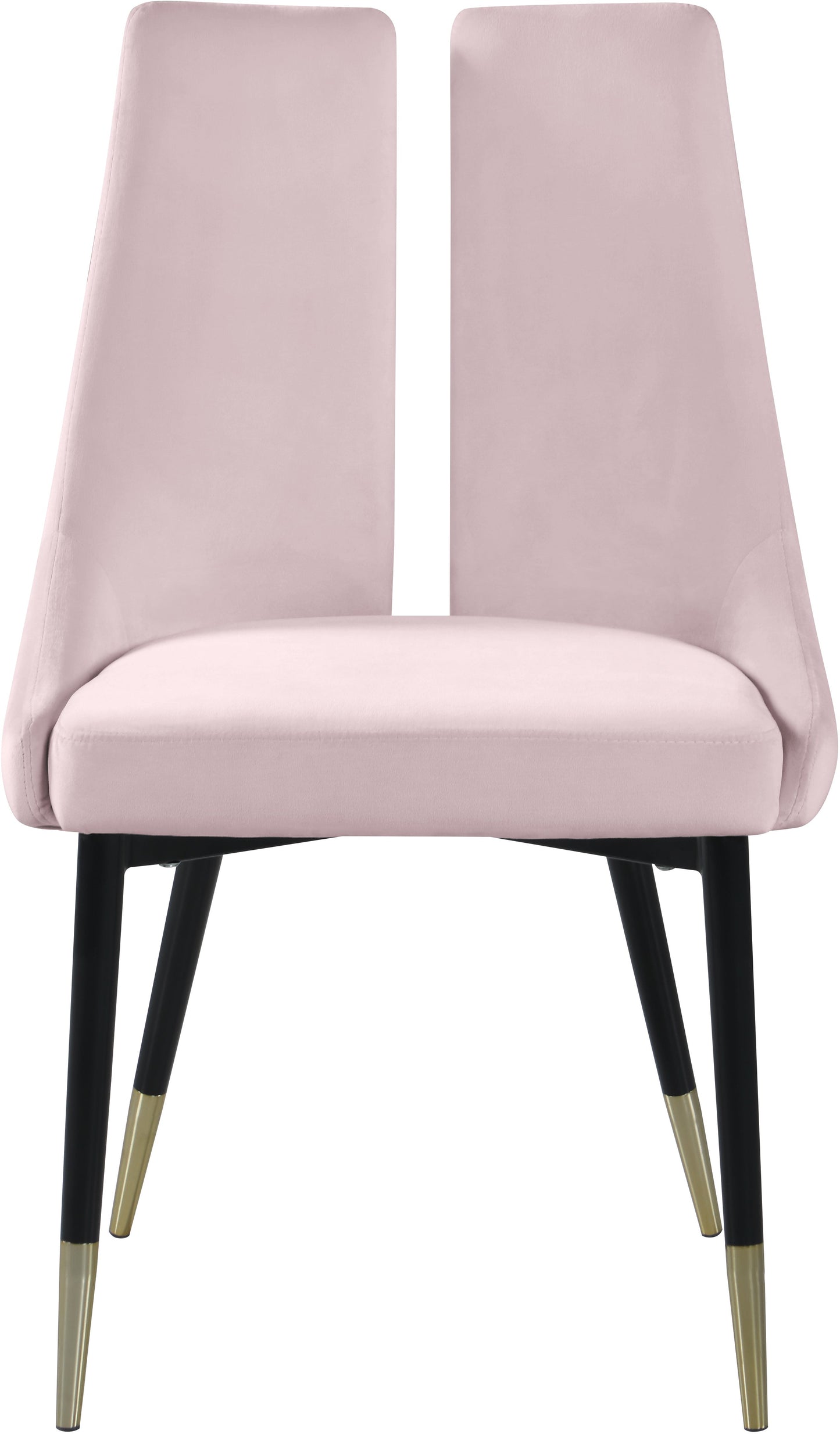 Sleek Velvet Dining Chair - Furniture Depot