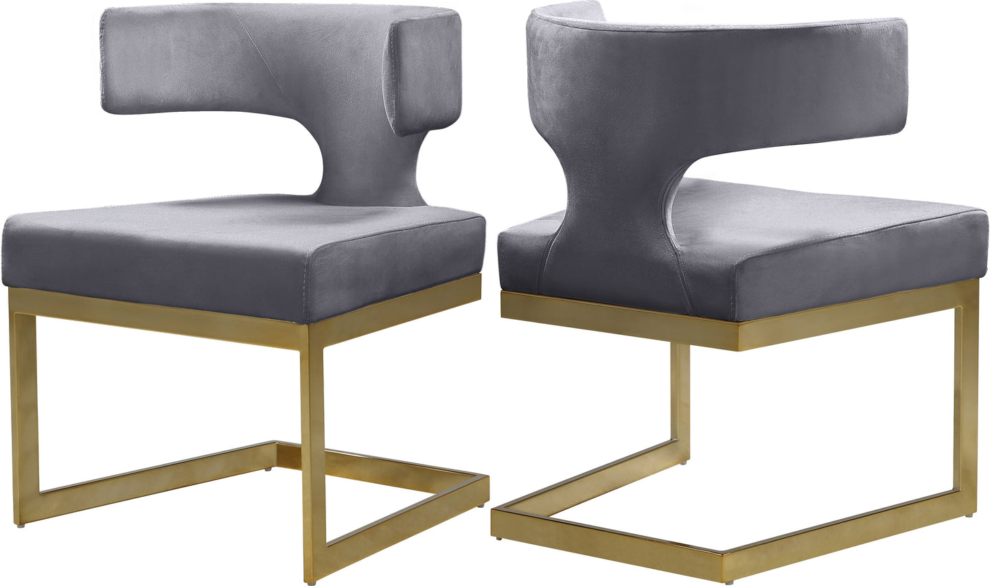 Alexandra Velvet Dining Chair - Furniture Depot