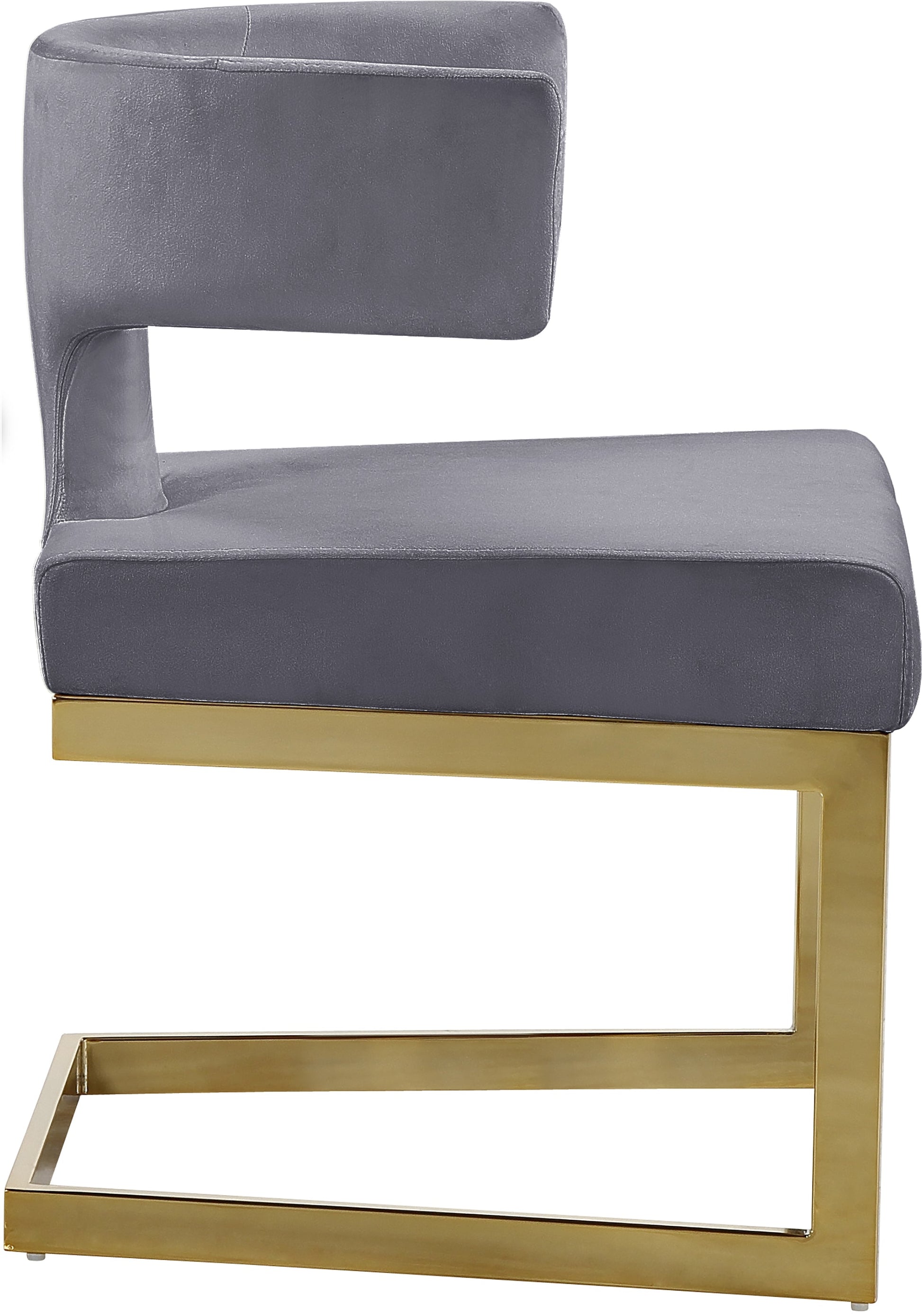 Alexandra Velvet Dining Chair - Furniture Depot