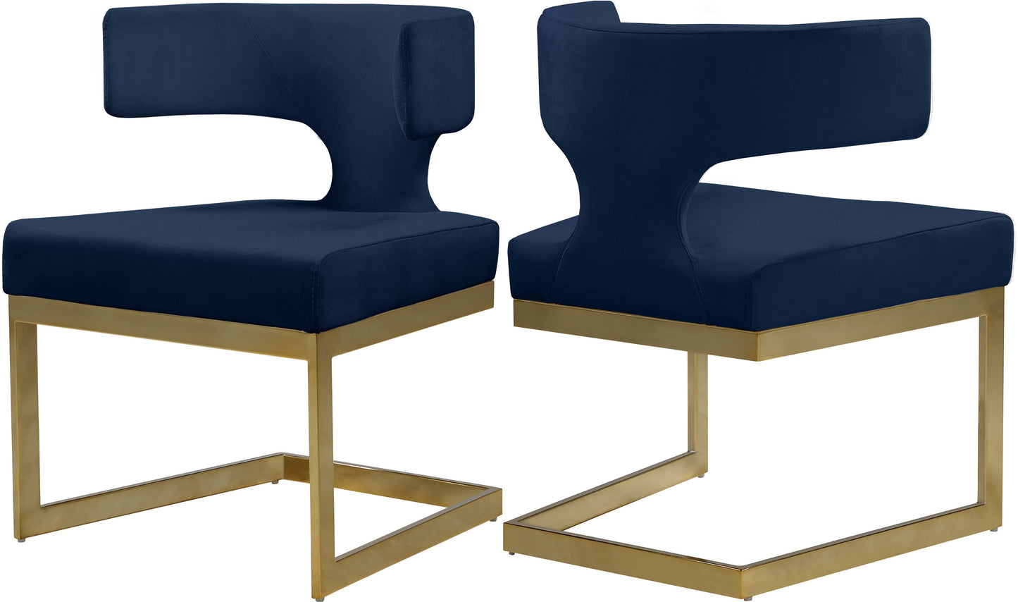 Alexandra Velvet Dining Chair - Furniture Depot