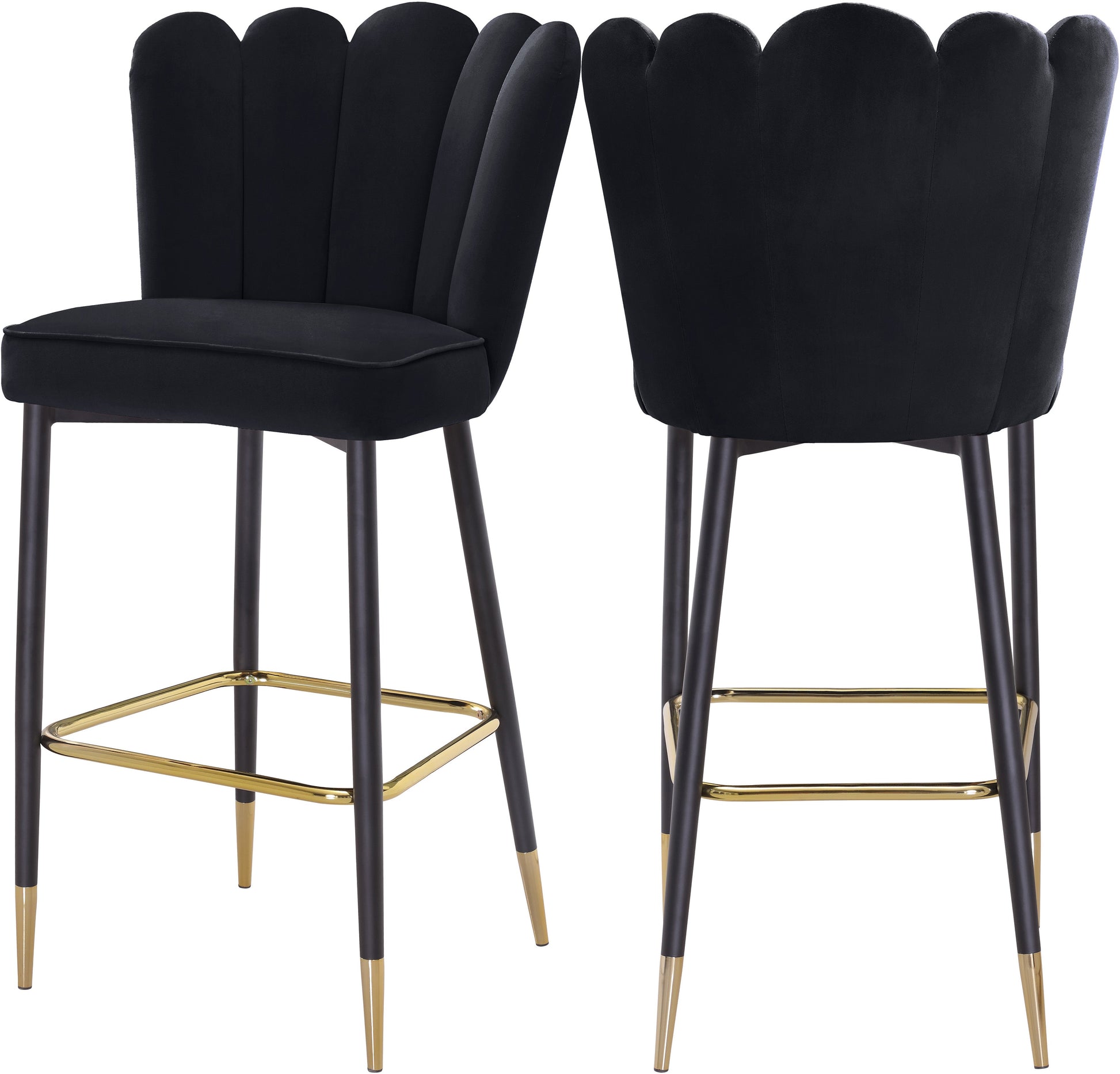 Lily Velvet Stool - Furniture Depot (7679020237048)