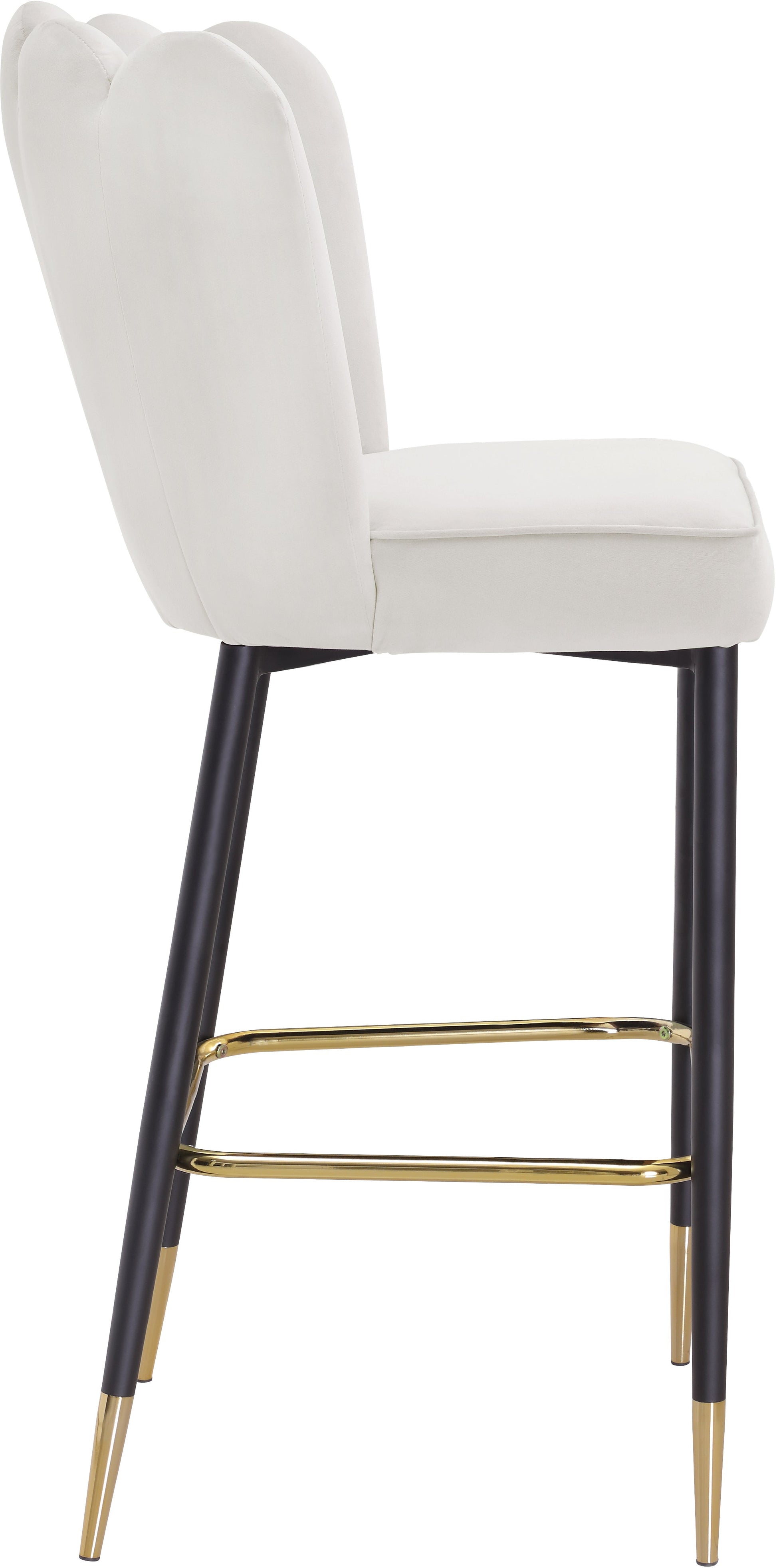 Lily Velvet Stool - Furniture Depot (7679020237048)
