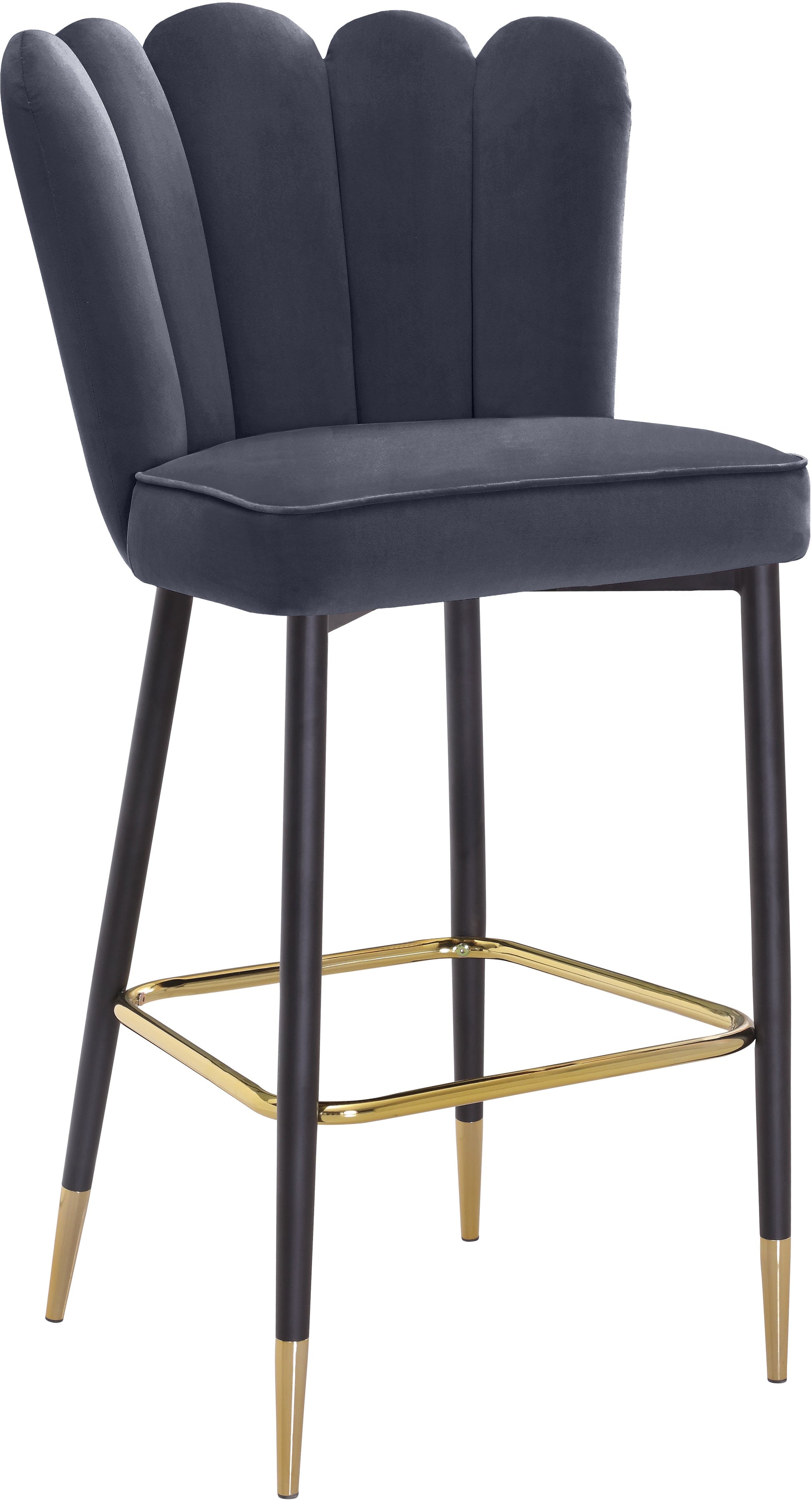 Lily Velvet Stool - Furniture Depot (7679020237048)