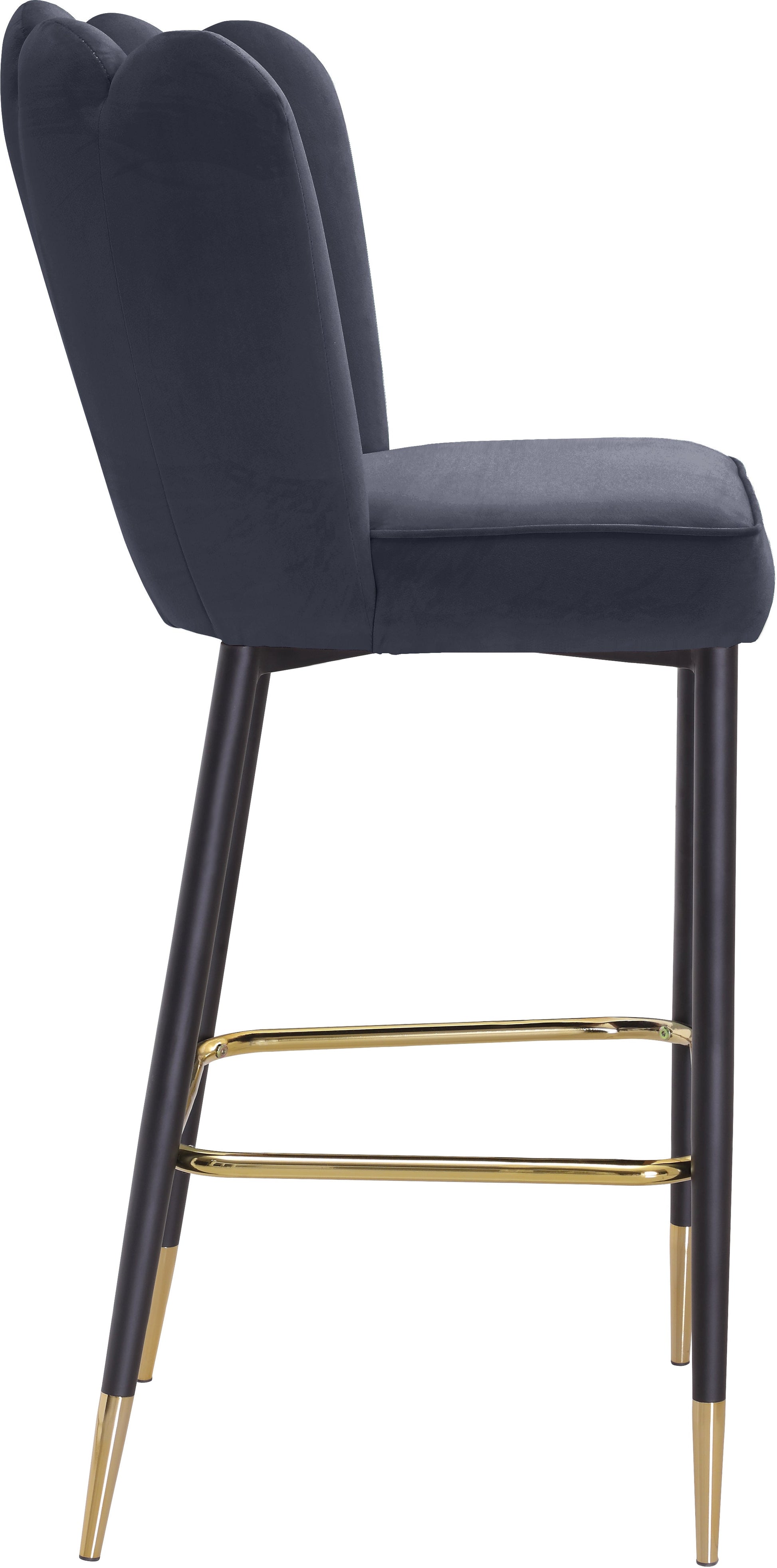 Lily Velvet Stool - Furniture Depot (7679020237048)